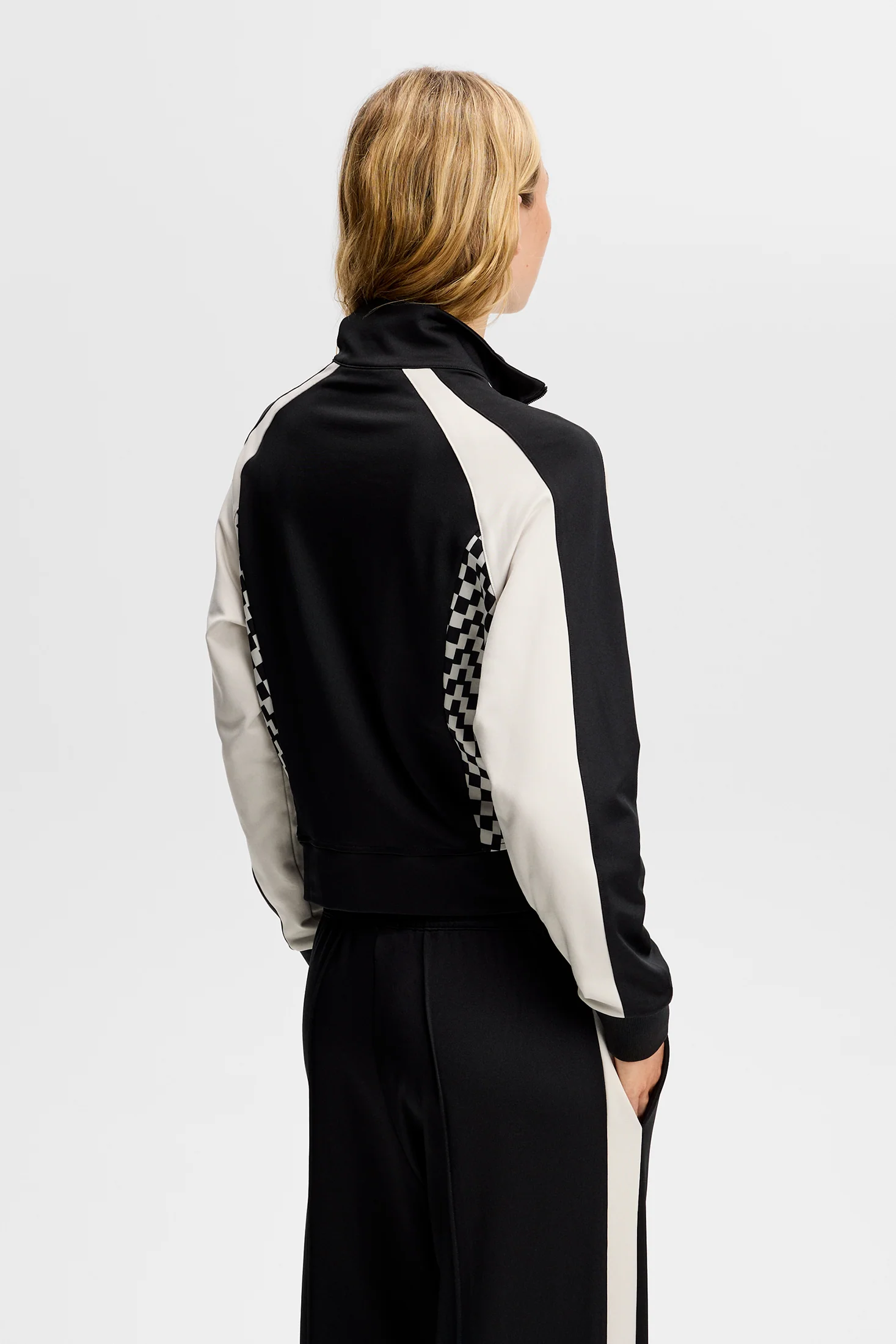 Fabiola Track Jacket / Black - Image 3