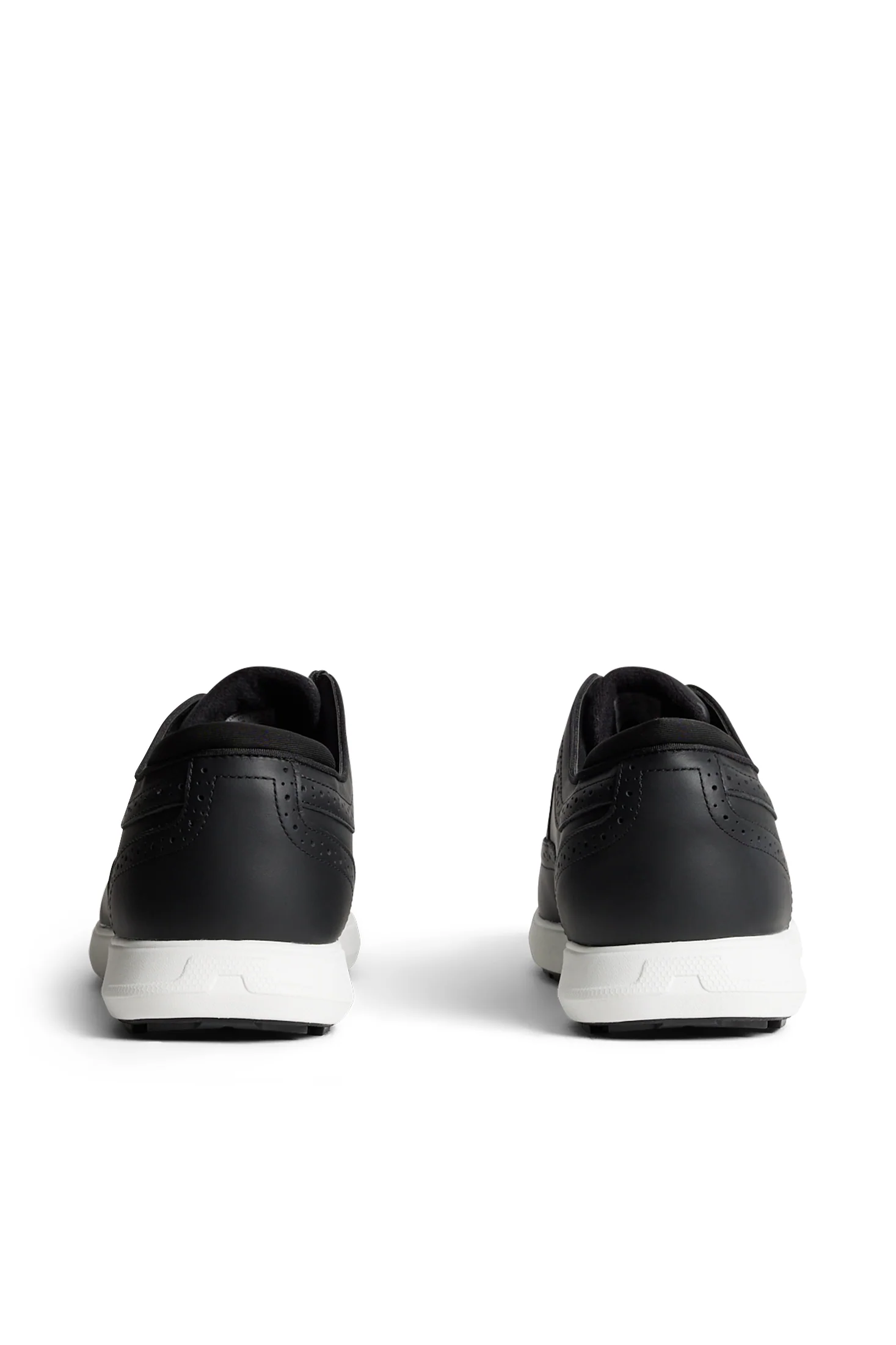 Fairway Brogue Golf Sneaker / Black - Image 2