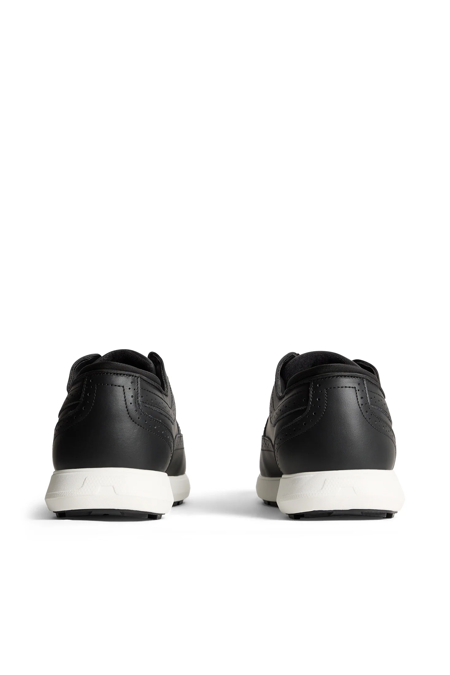 Fairway Brogue Golf Sneaker / Black - Image 2