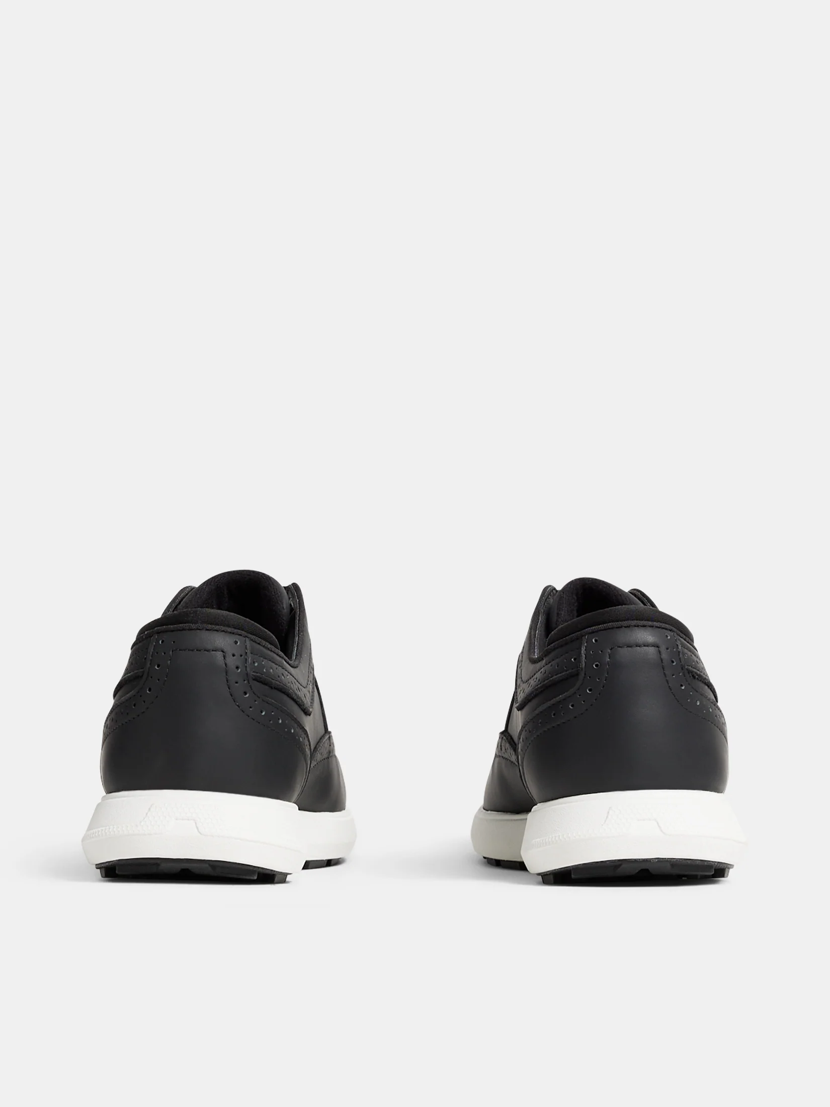 Fairway Brogue Golf Sneaker / Black - Image 2