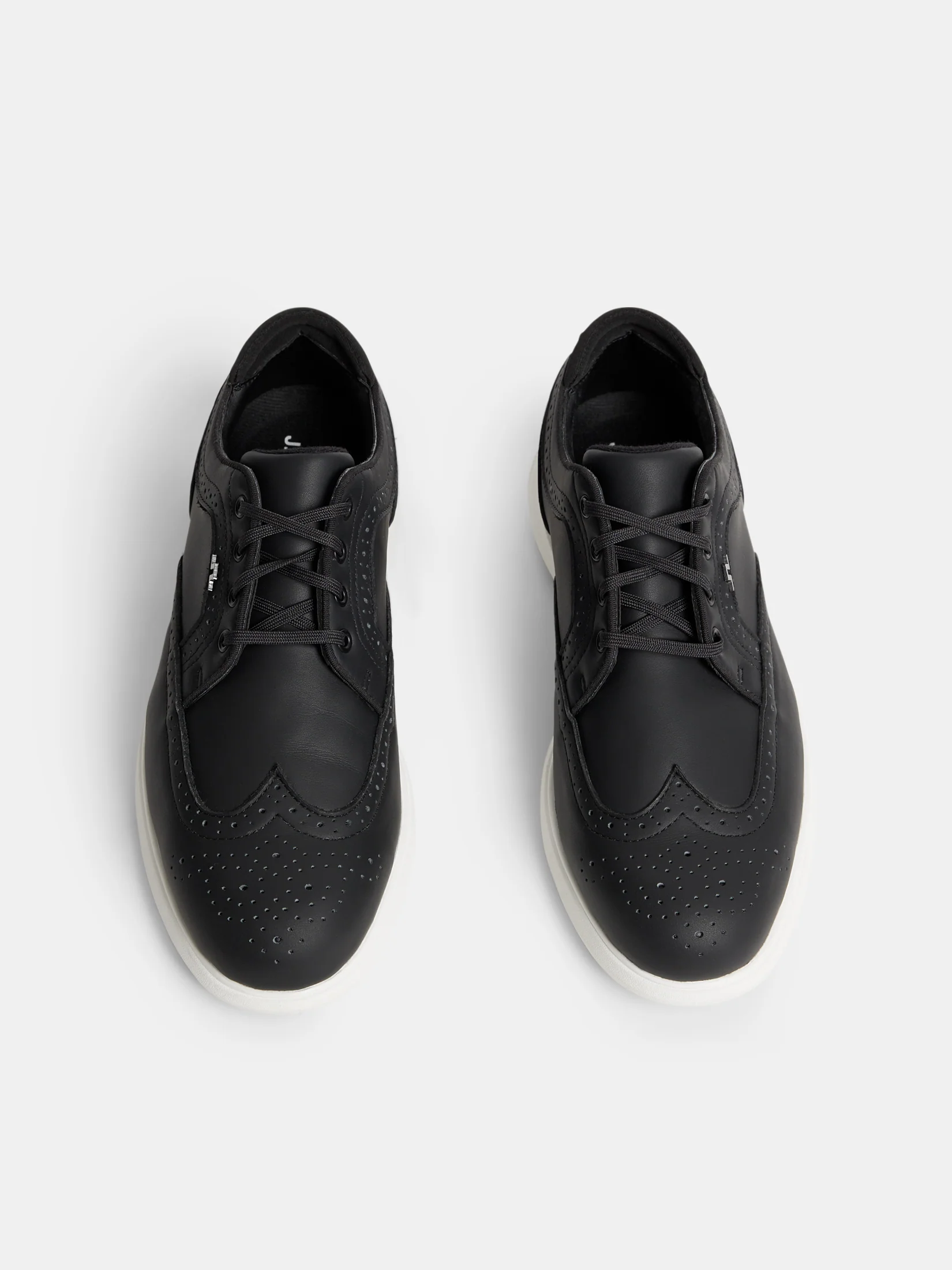 Fairway Brogue Golf Sneaker / Black - Image 3