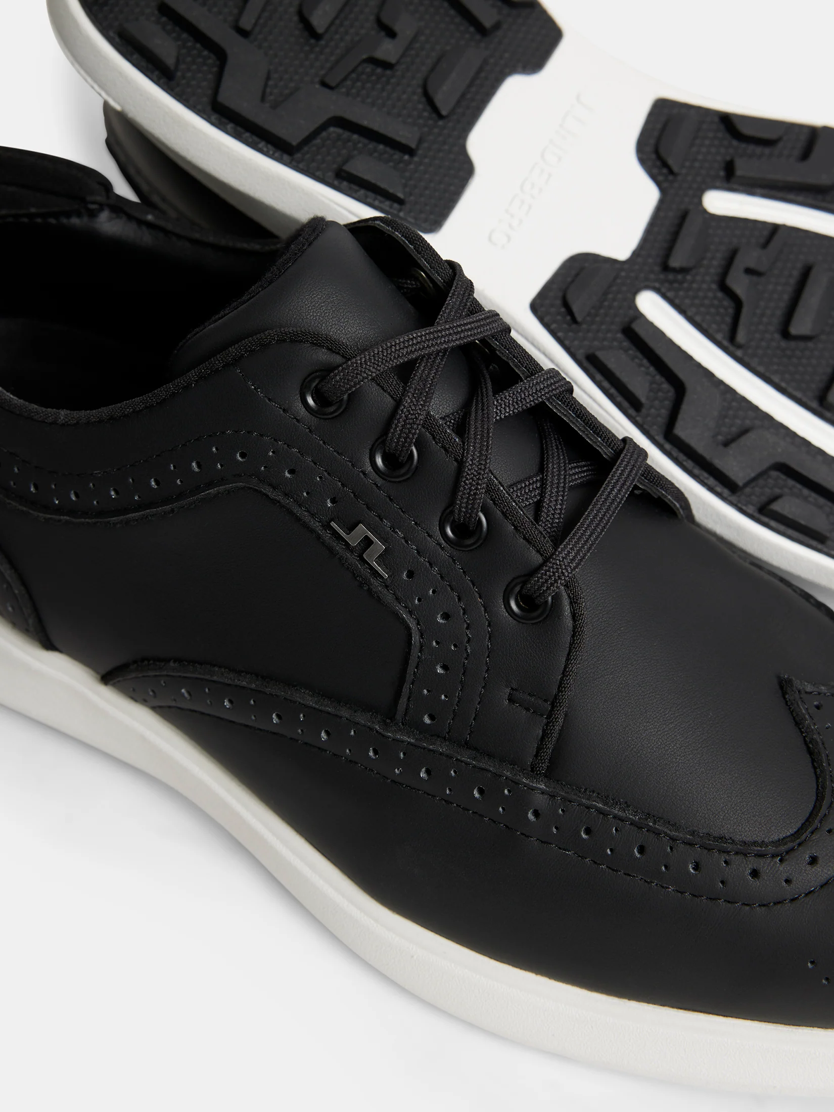 Fairway Brogue Golf Sneaker / Black - Image 4