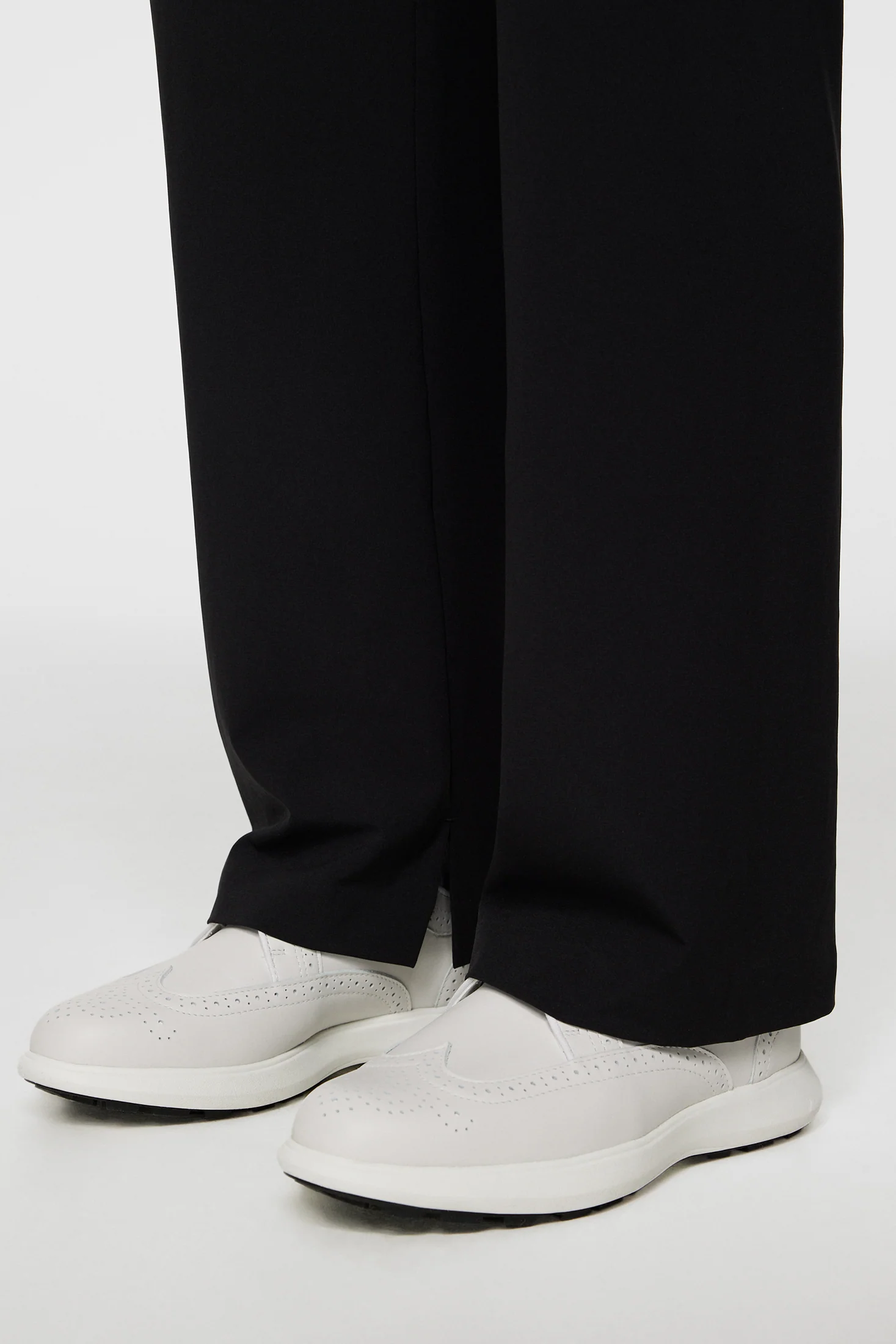 Fairway Brogue Golf Sneaker W / White - Image 3
