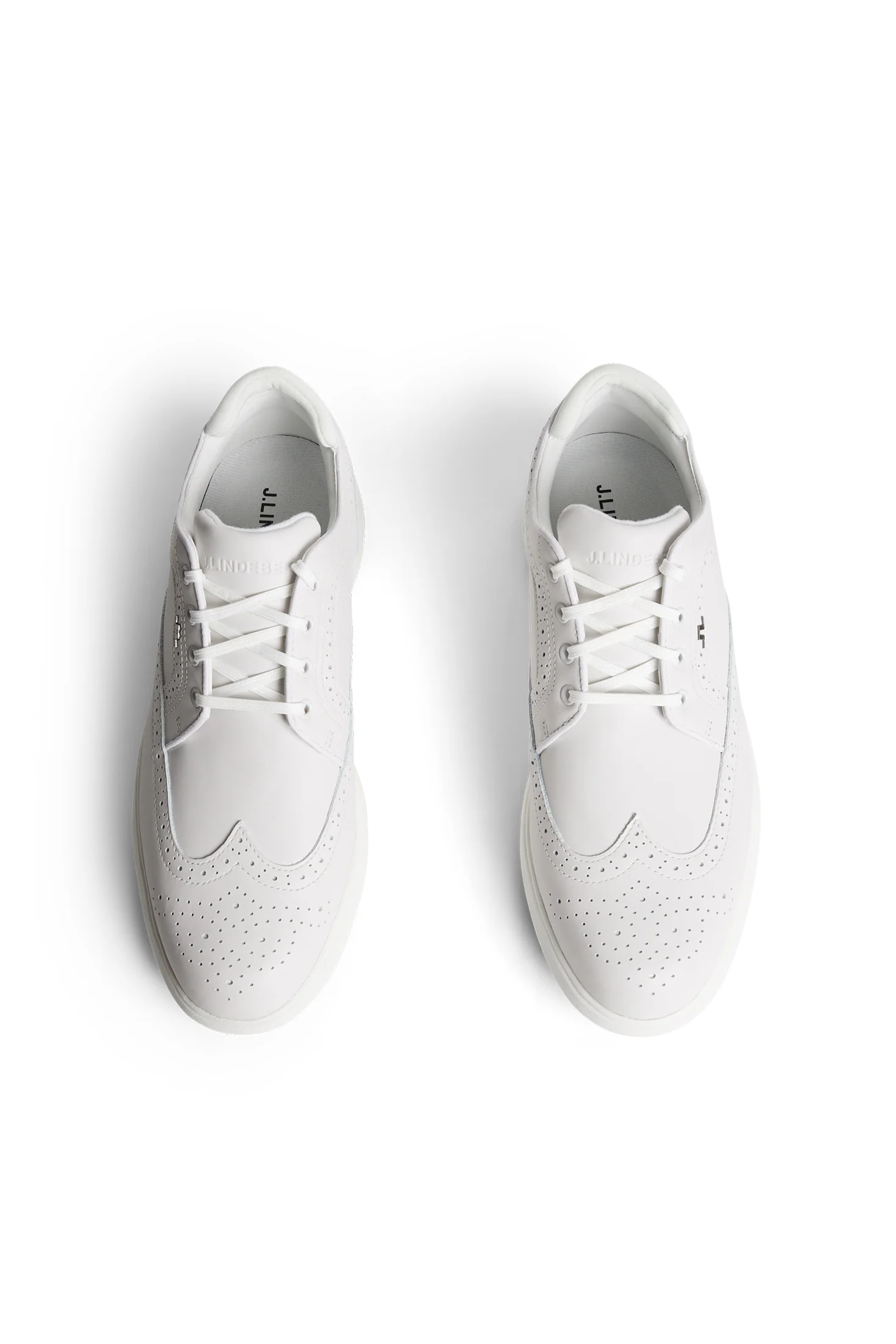 Fairway Brogue Golf Sneaker / White - Image 4