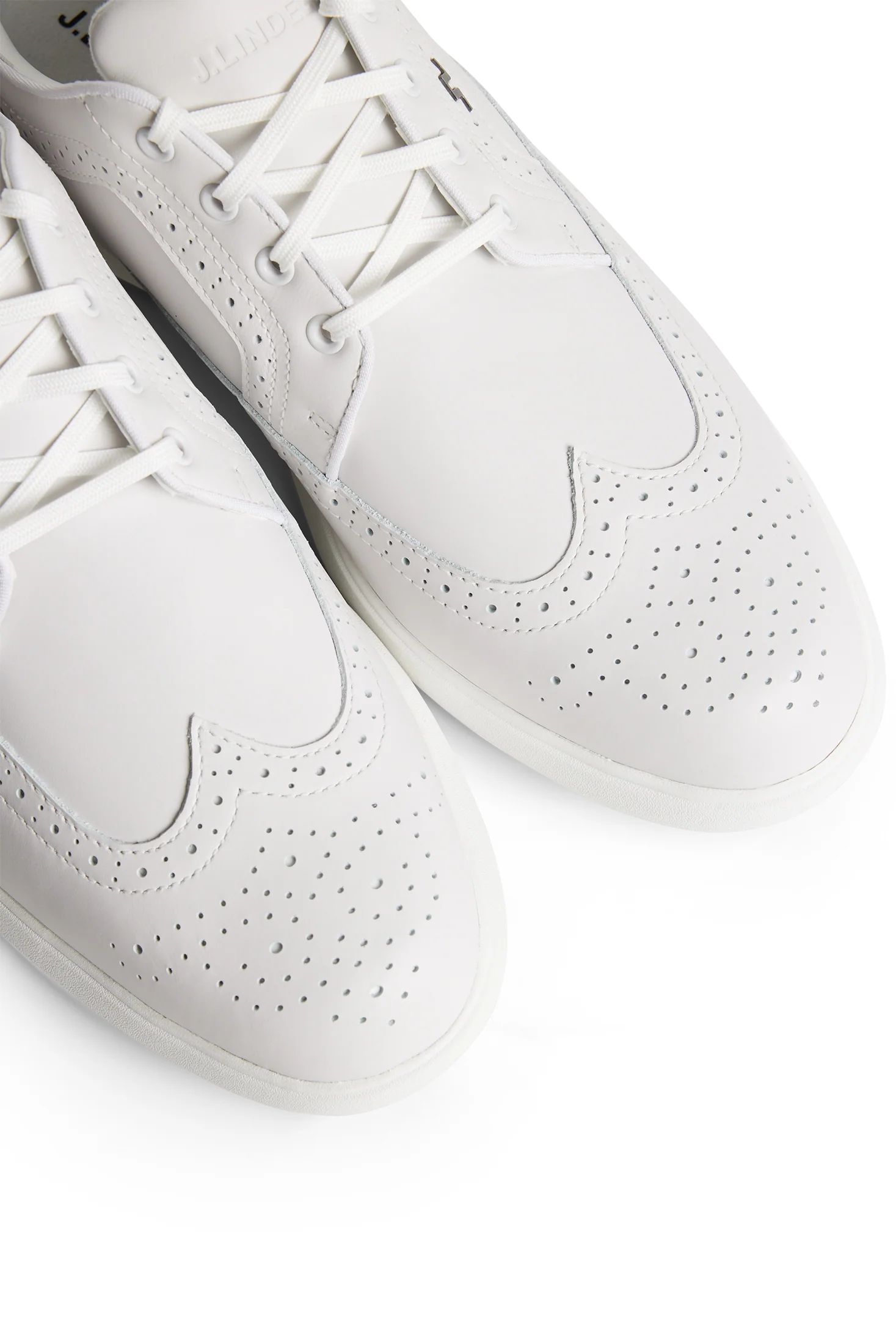 Fairway Brogue Golf Sneaker / White - Image 6