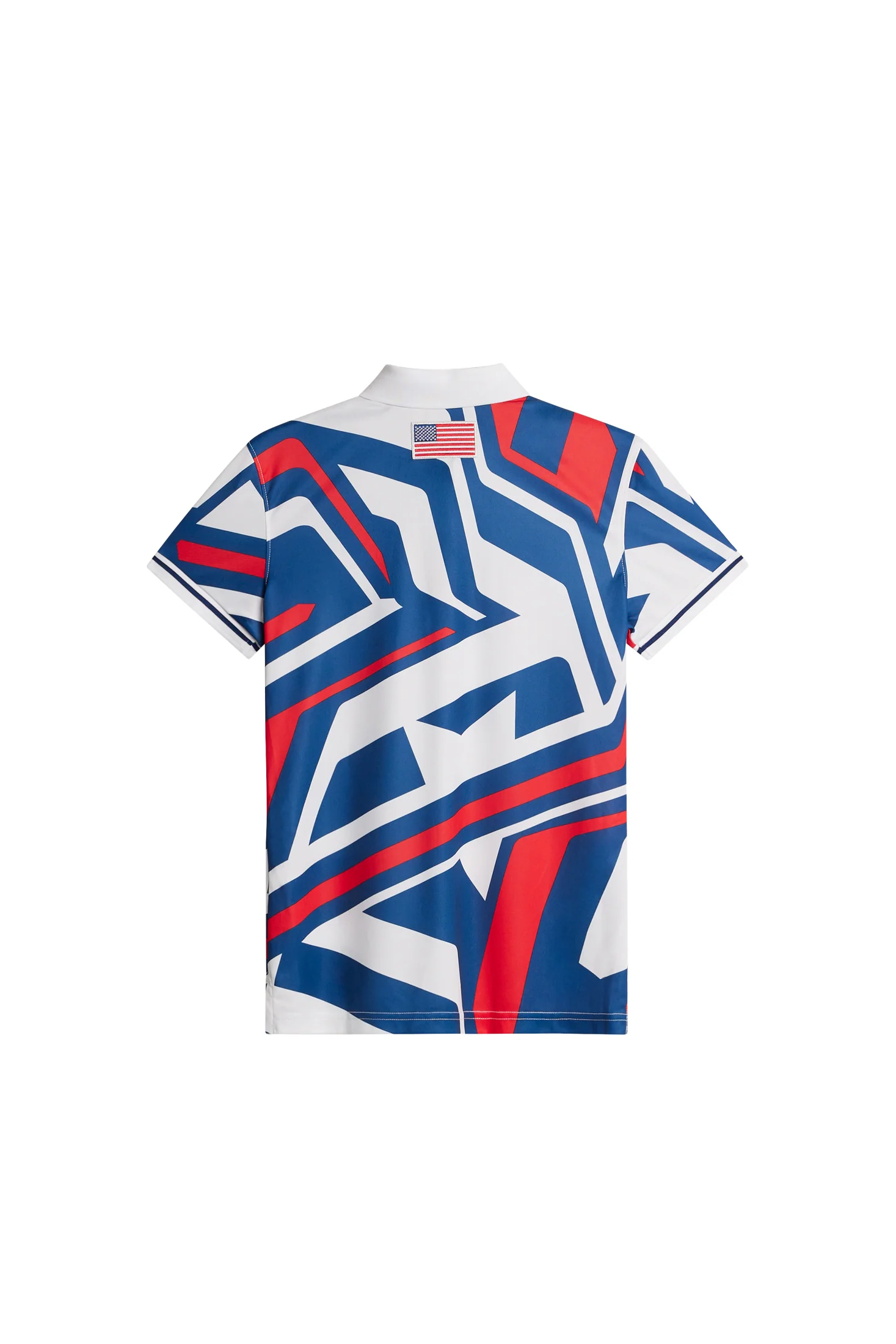 Felicite Print Polo / US Golf Red - Image 2