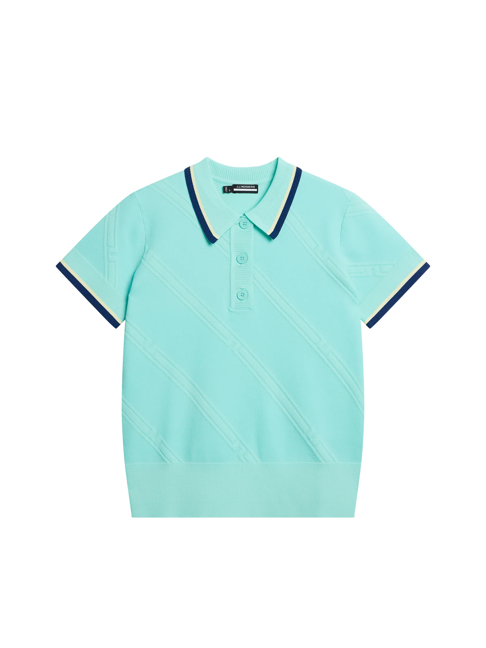 Feline Knitted Shirt / Aruba Blue