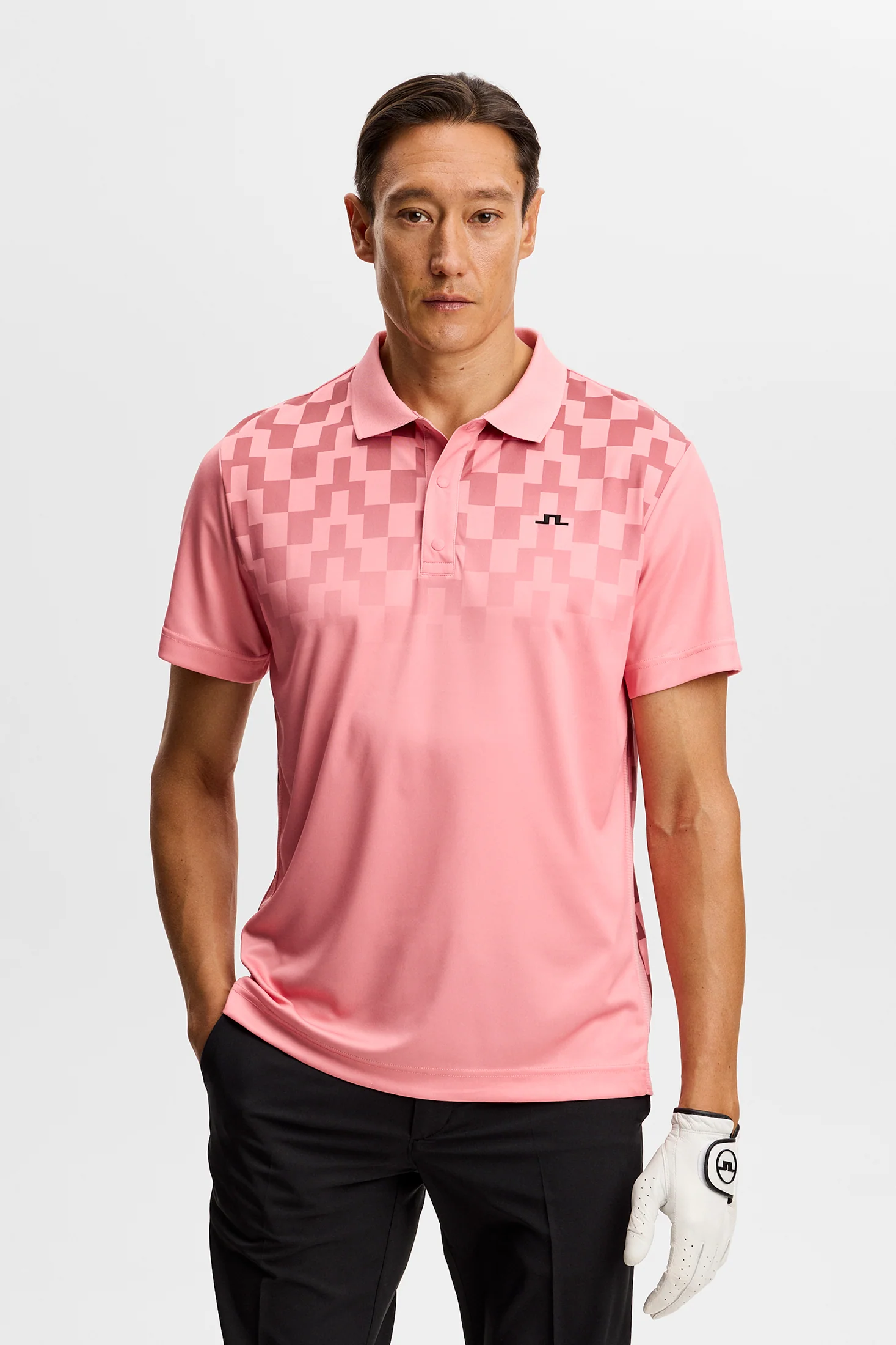 Finn Print Polo / Finn Fade Flamingo - Image 2