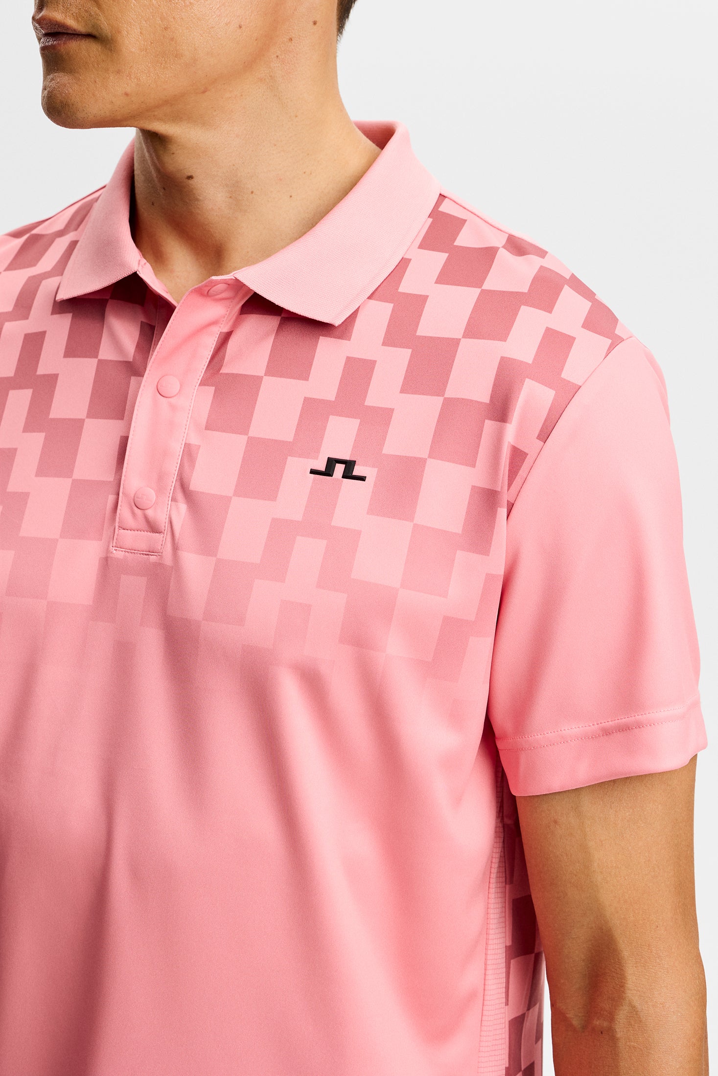 Finn Print Polo / Finn Fade Flamingo - Image 5