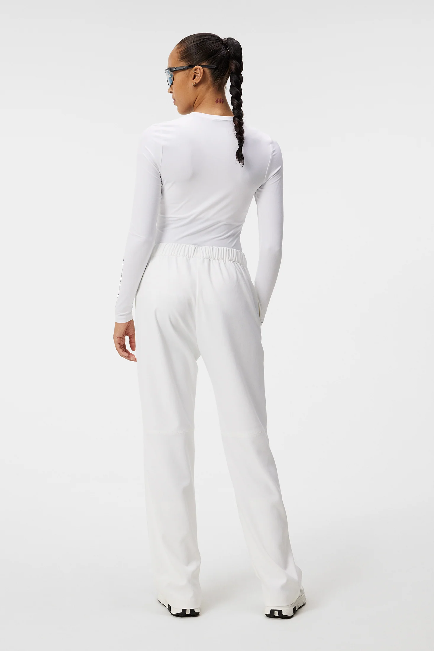 Fiona Pull On Pant / White - Image 3