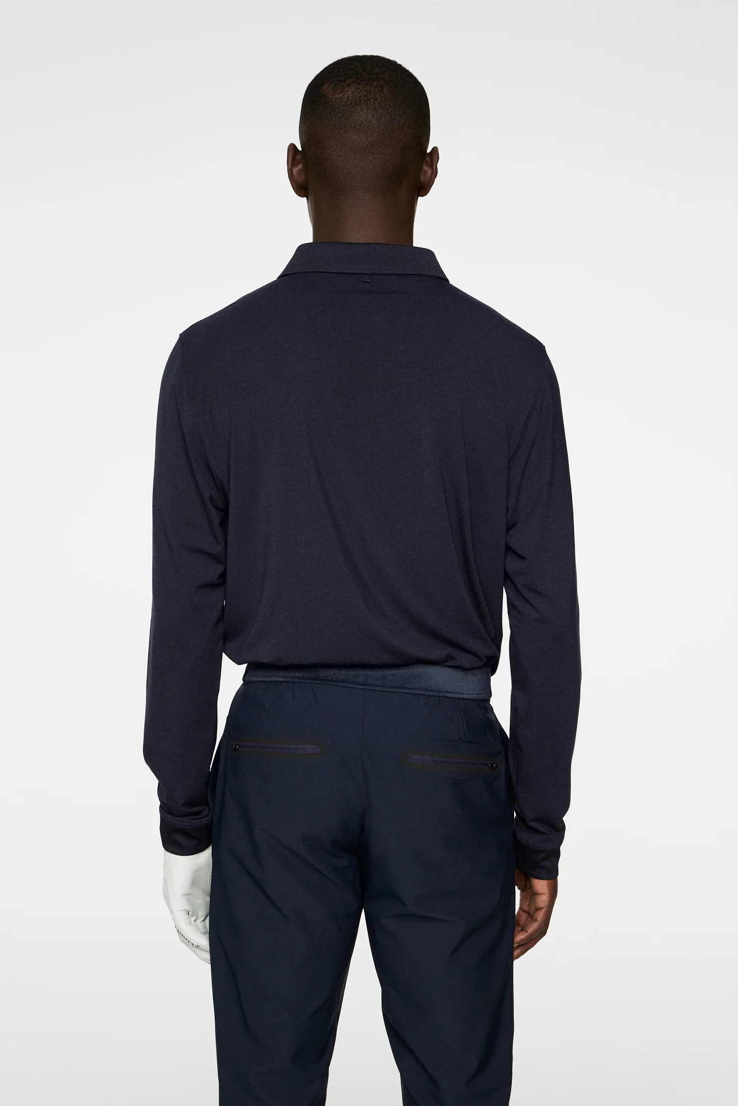 Florian LS Polo / Navy Melange - Image 3