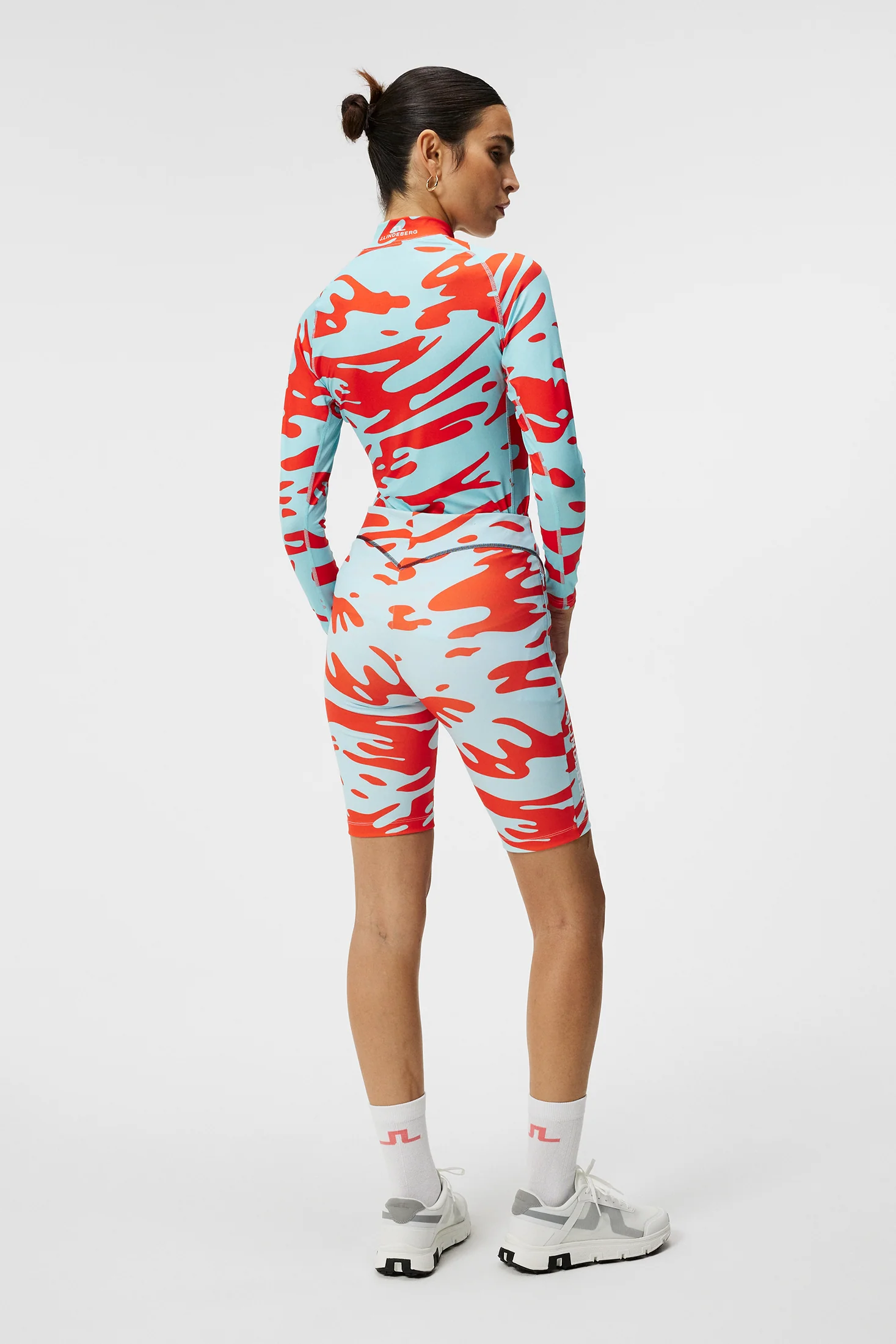 Francesca Print Short Tights / Neptune Atomizer - Image 3