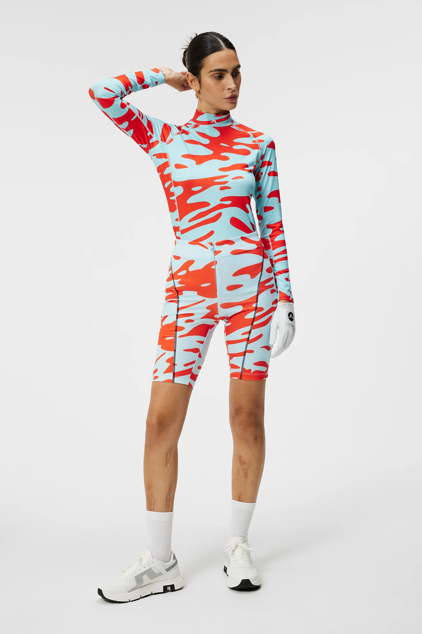 Francesca Print Short Tights / Neptune Atomizer - Image 4