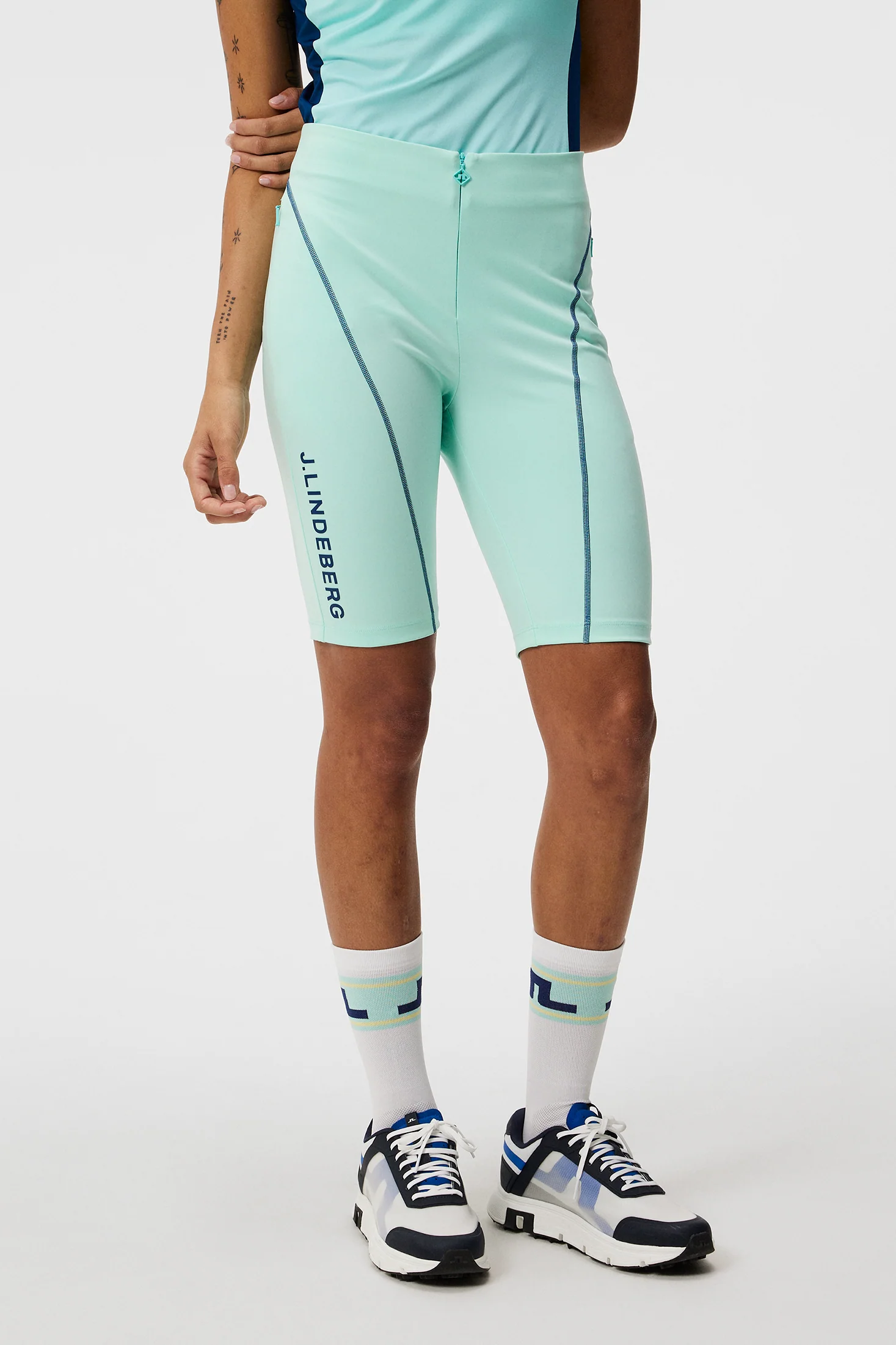 Francesca Short Tights / Aruba Blue - Image 2