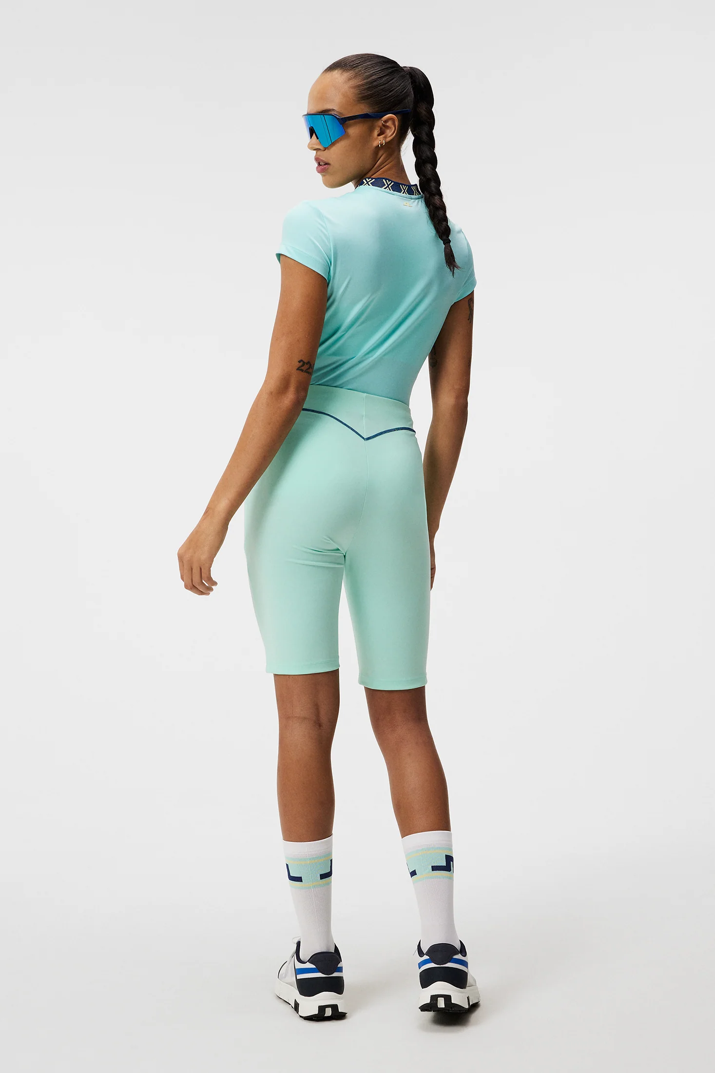 Francesca Short Tights / Aruba Blue - Image 3
