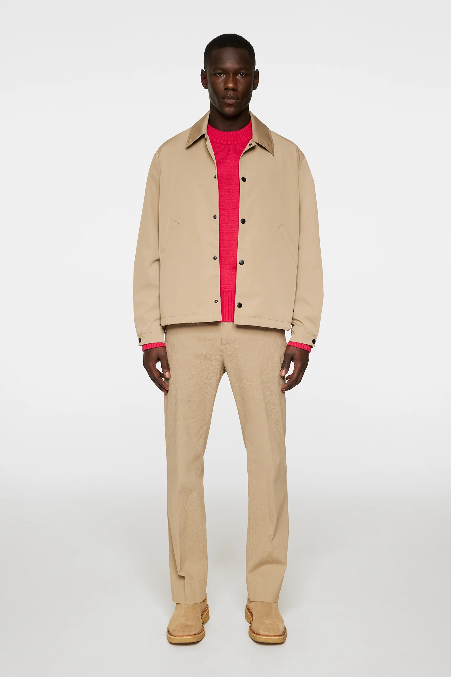 Frazer Coach Jacket / Batique Khaki - Image 5