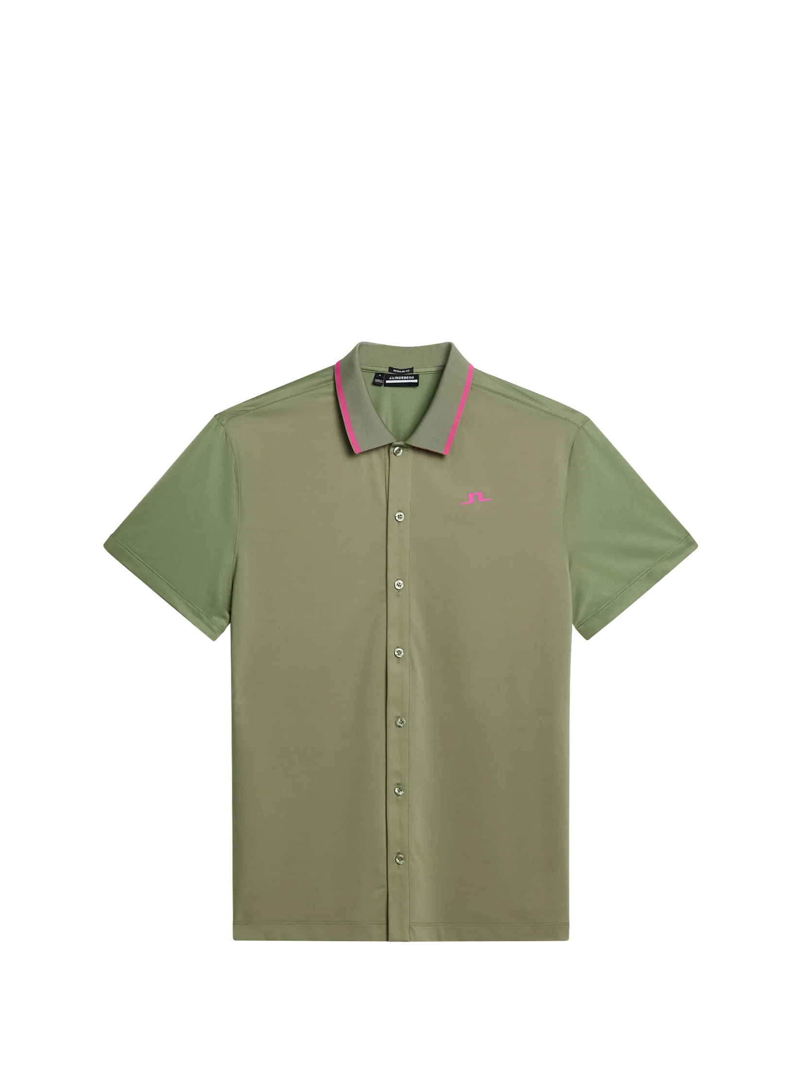 Fryes Regular Fit Polo / Oil Green