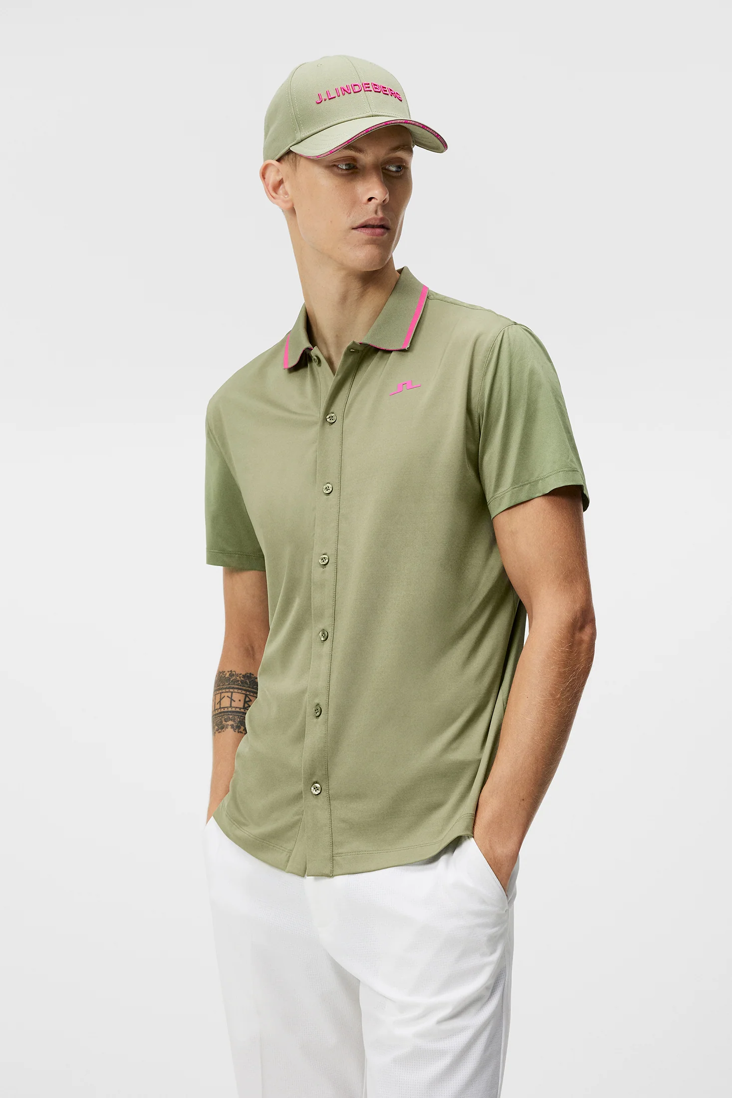 Fryes Regular Fit Polo / Oil Green - Image 2
