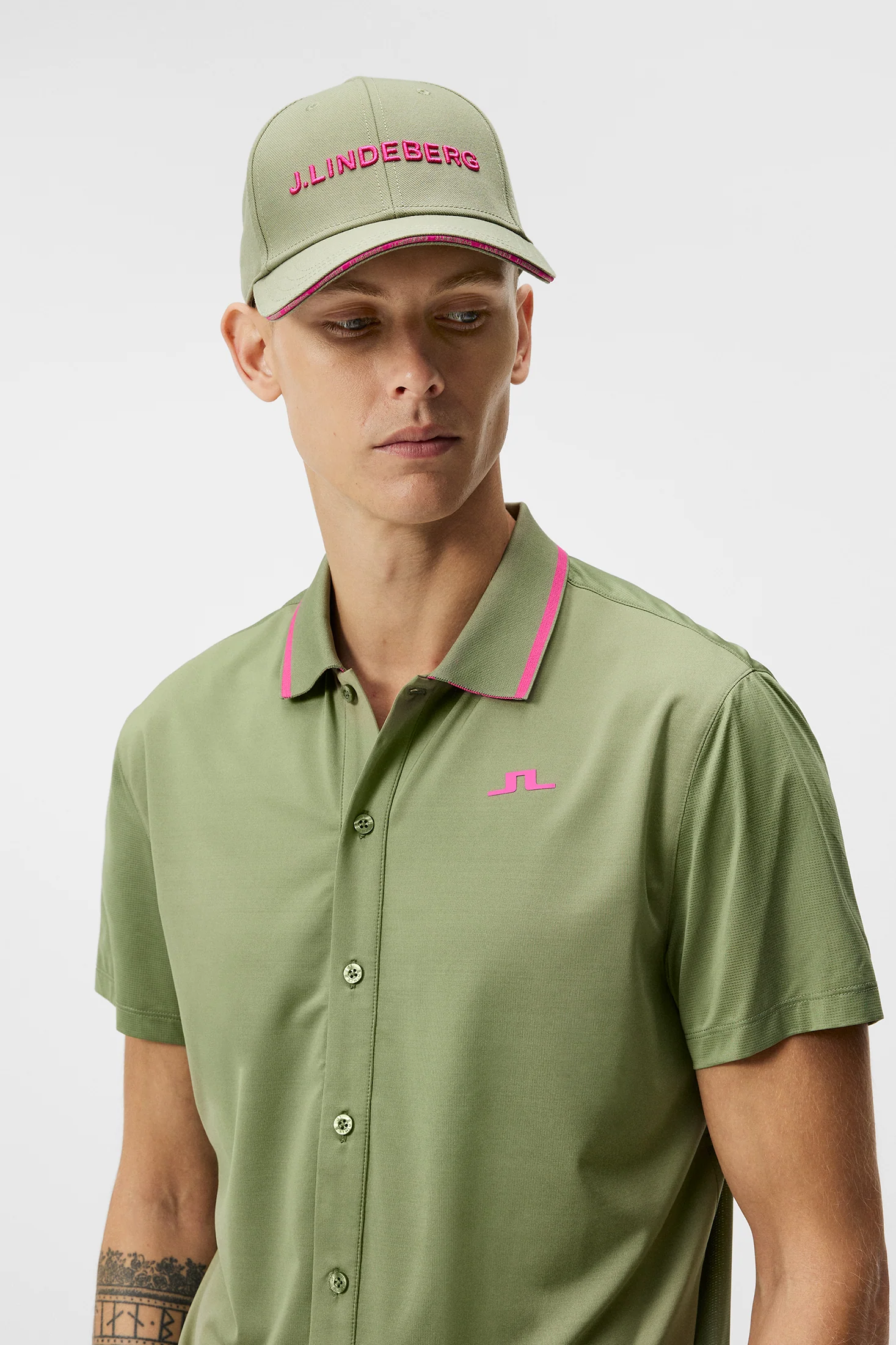 Fryes Regular Fit Polo / Oil Green - Image 5