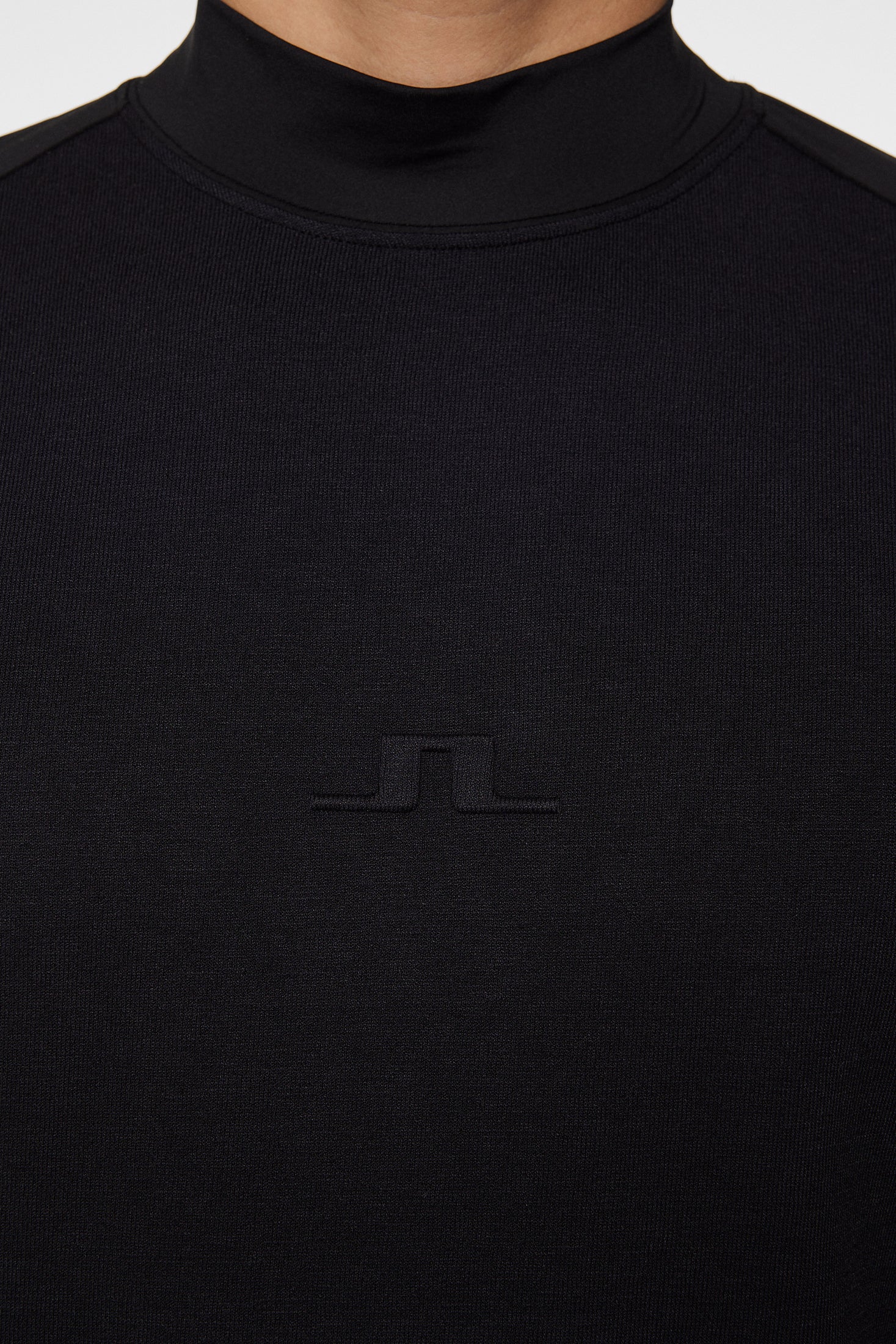 Gael Hybrid Knit Sweater / Black - Image 6