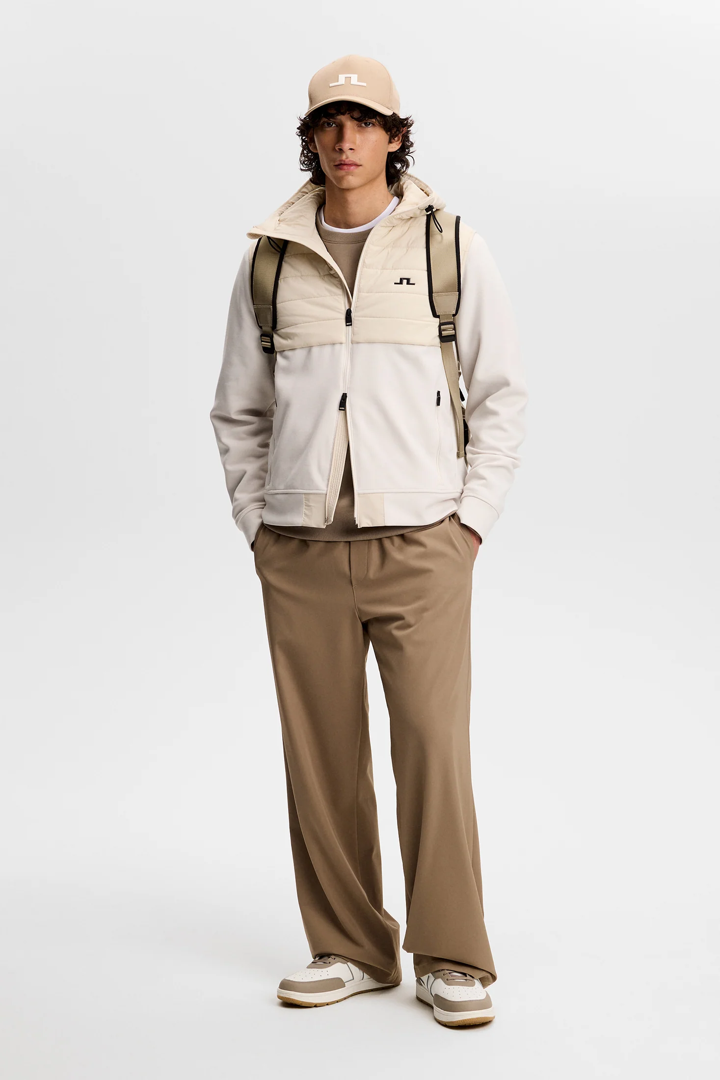Gage Hybrid Hood Jacket / Moonbeam - Image 4