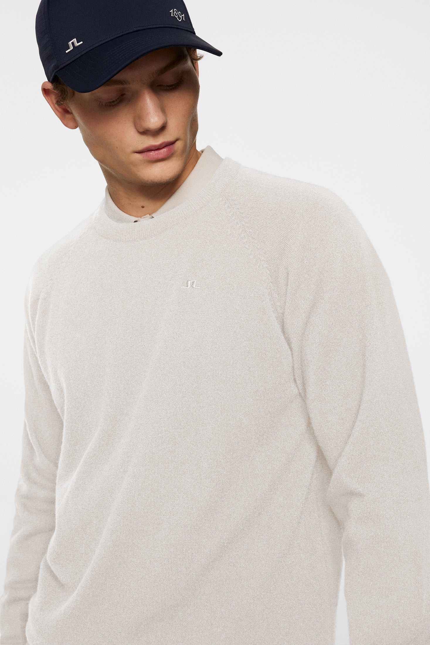 Gary Cashmere Sweater / Moonbeam - Image 5