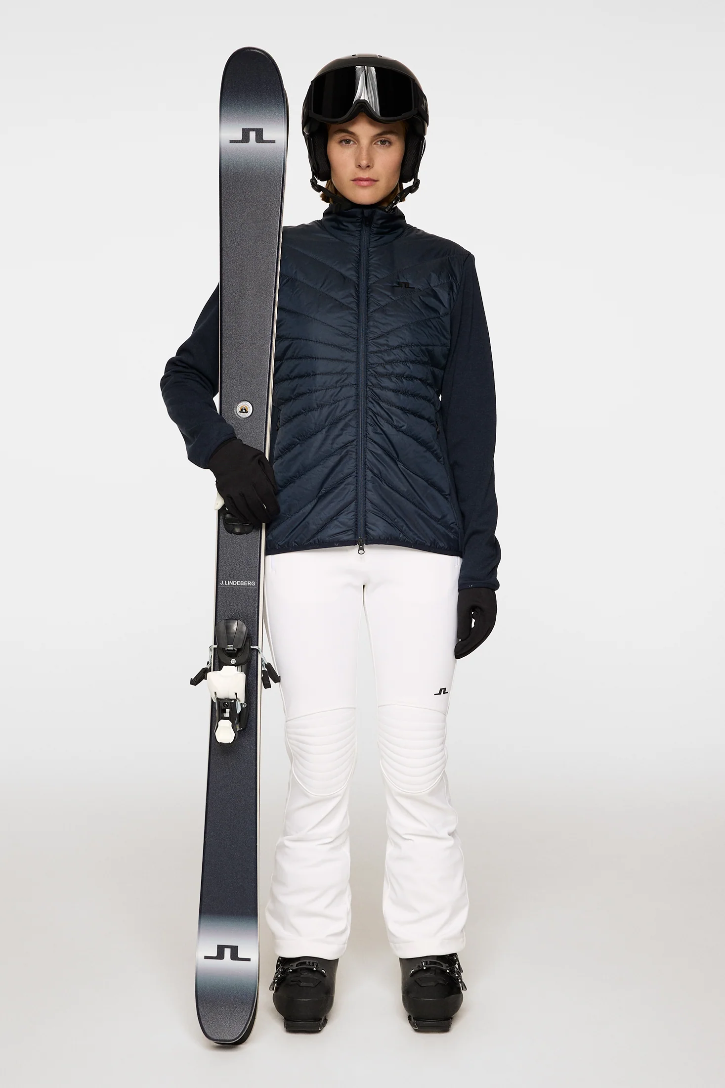 Gemma Hybrid Jacket / JL Navy - Image 4