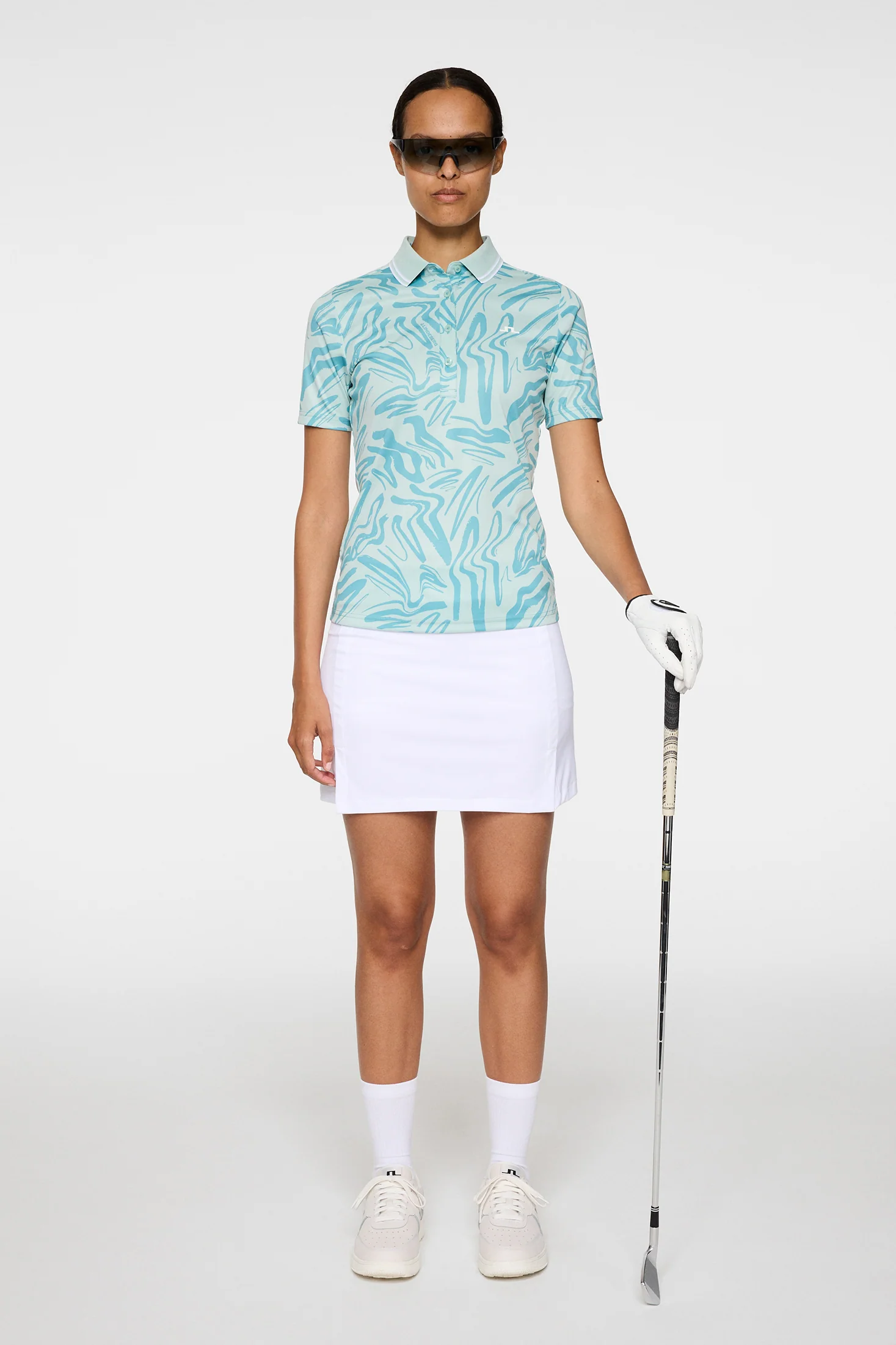 Georgia Print Polo / Scribble Stillwater - Image 4