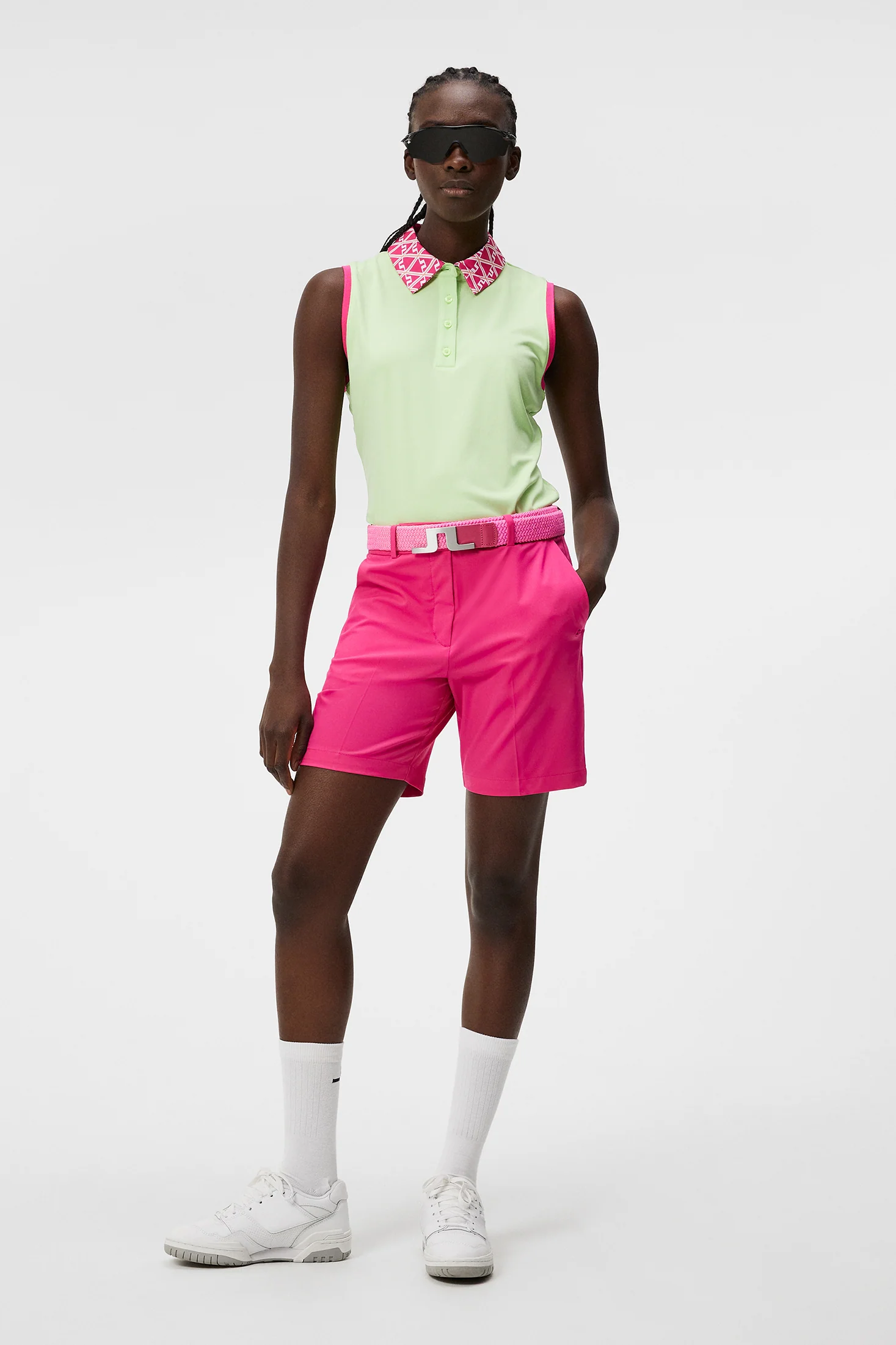 Gigi Sleeveless Top / Paradise Green - Image 4