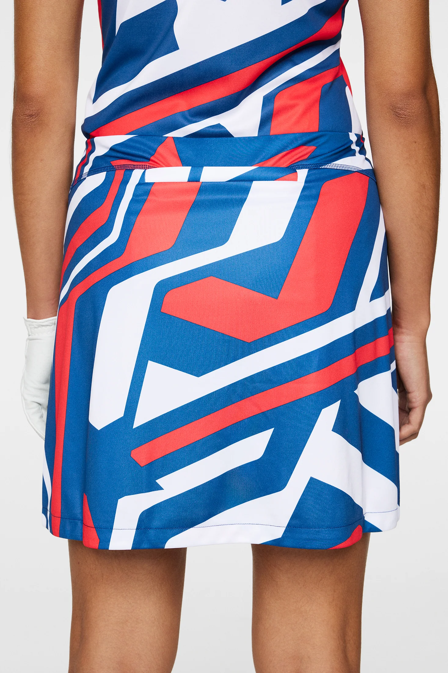 Gisele Skirt Print / US Golf Red - Image 6