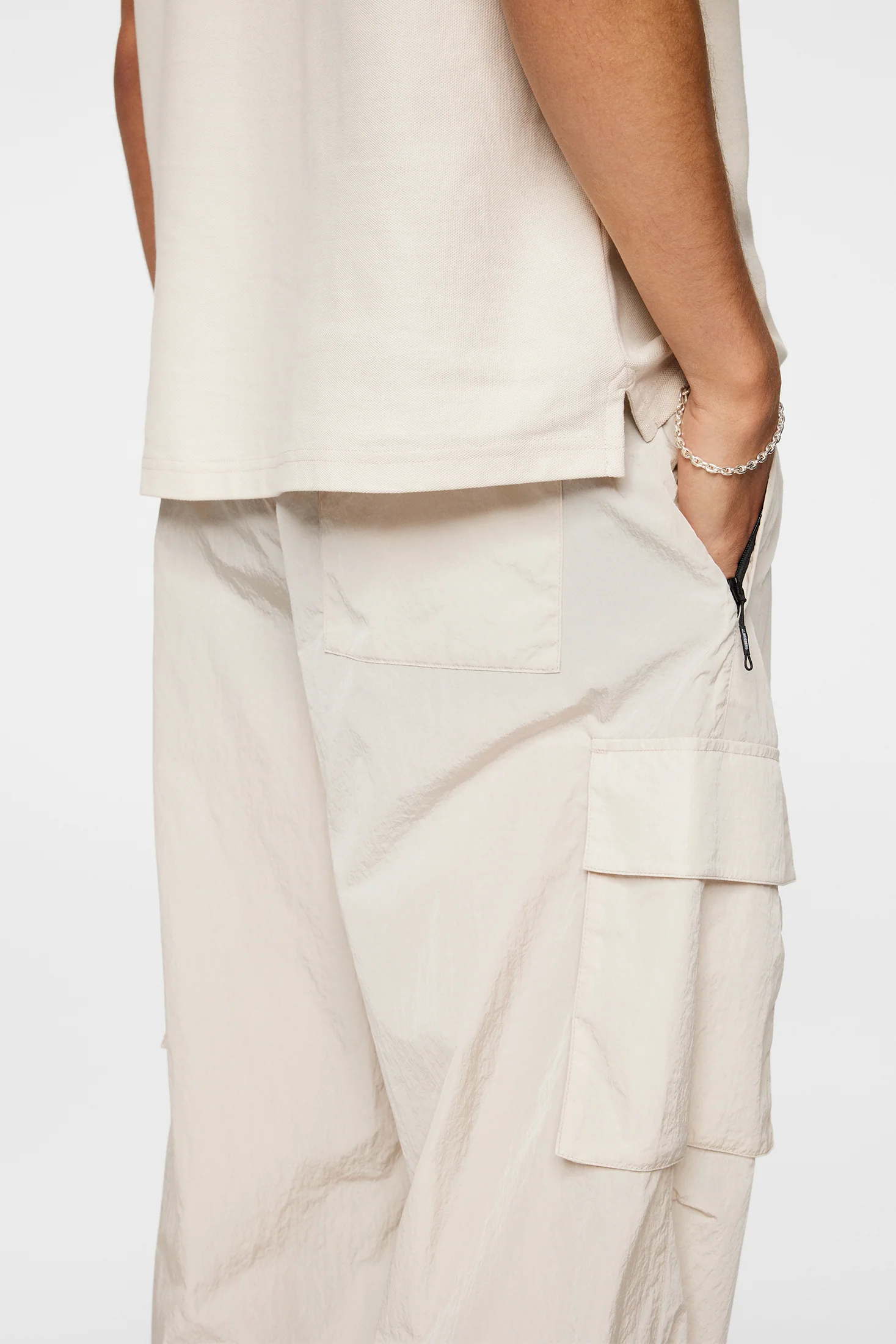 Glane Tech Pants / Moonbeam - Image 7