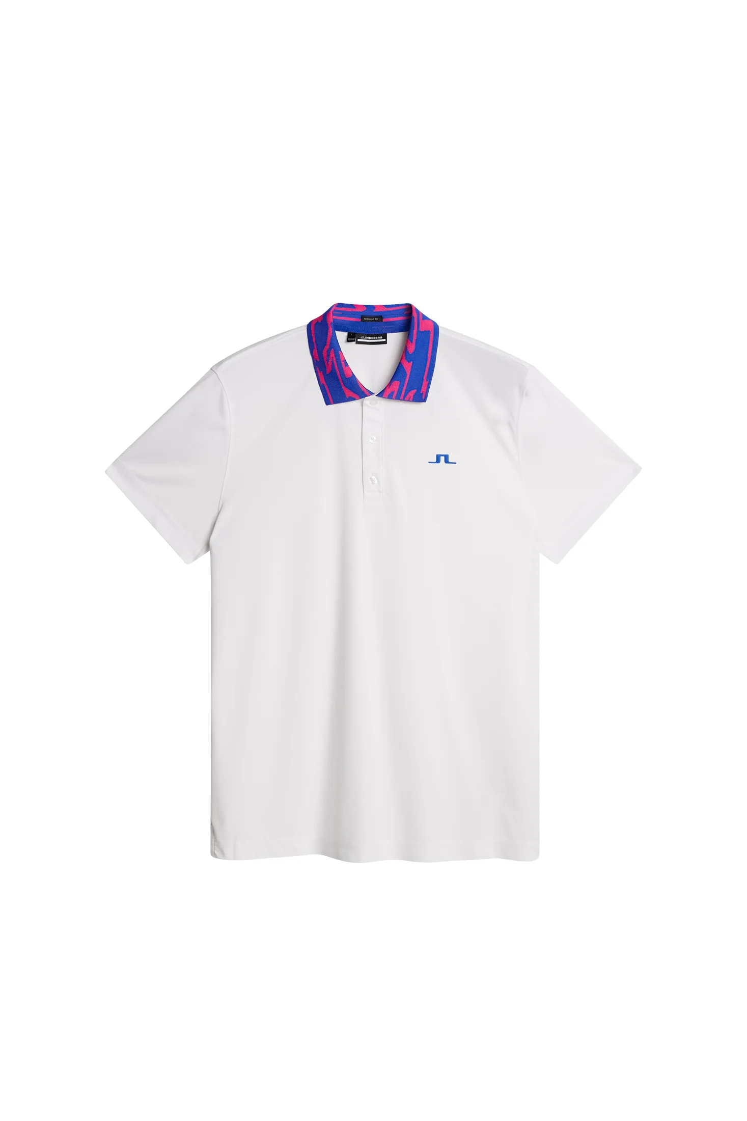 Glen Regular Fit Polo / White
