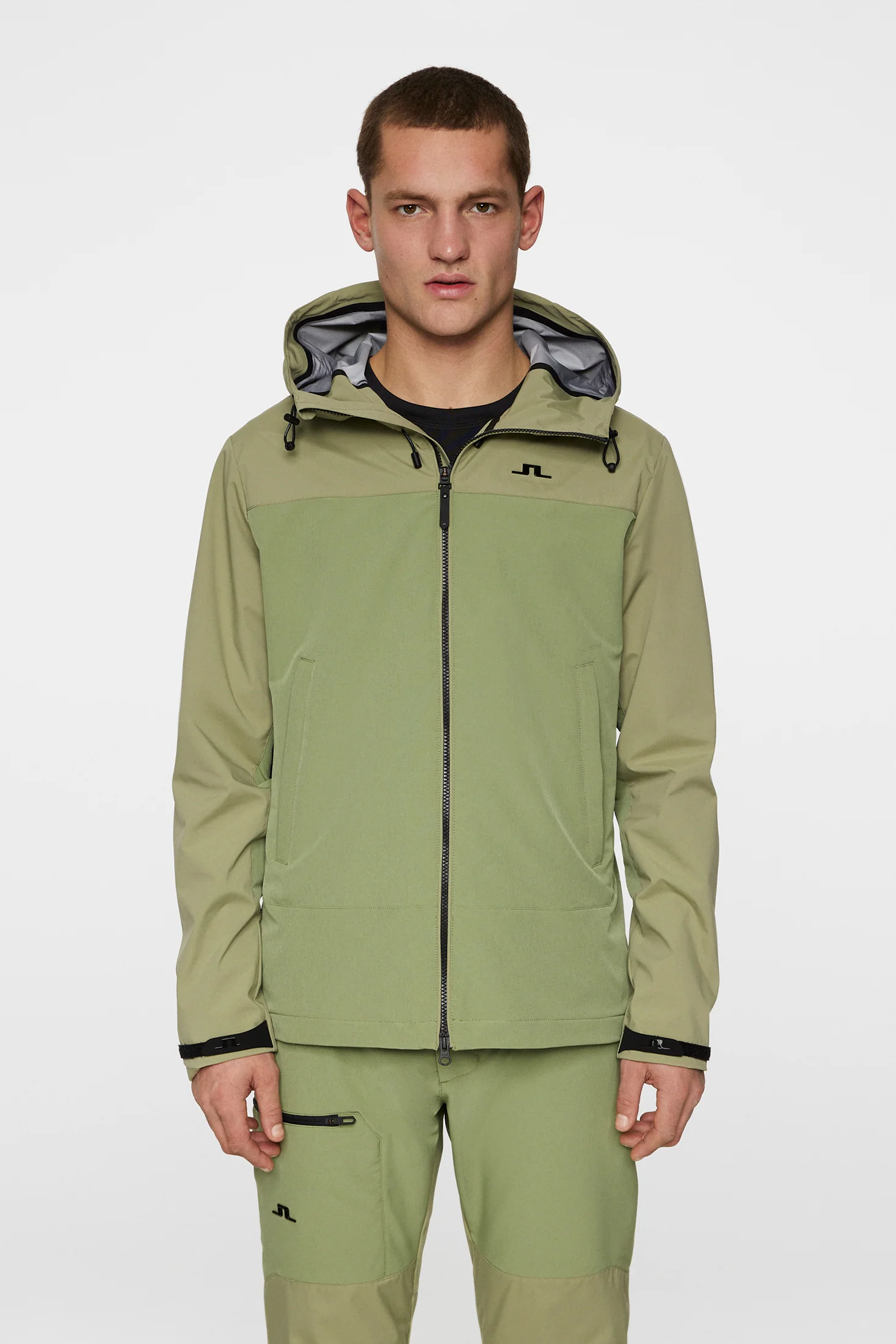 Glenn Softshell Jacket / Oil Green - Image 2