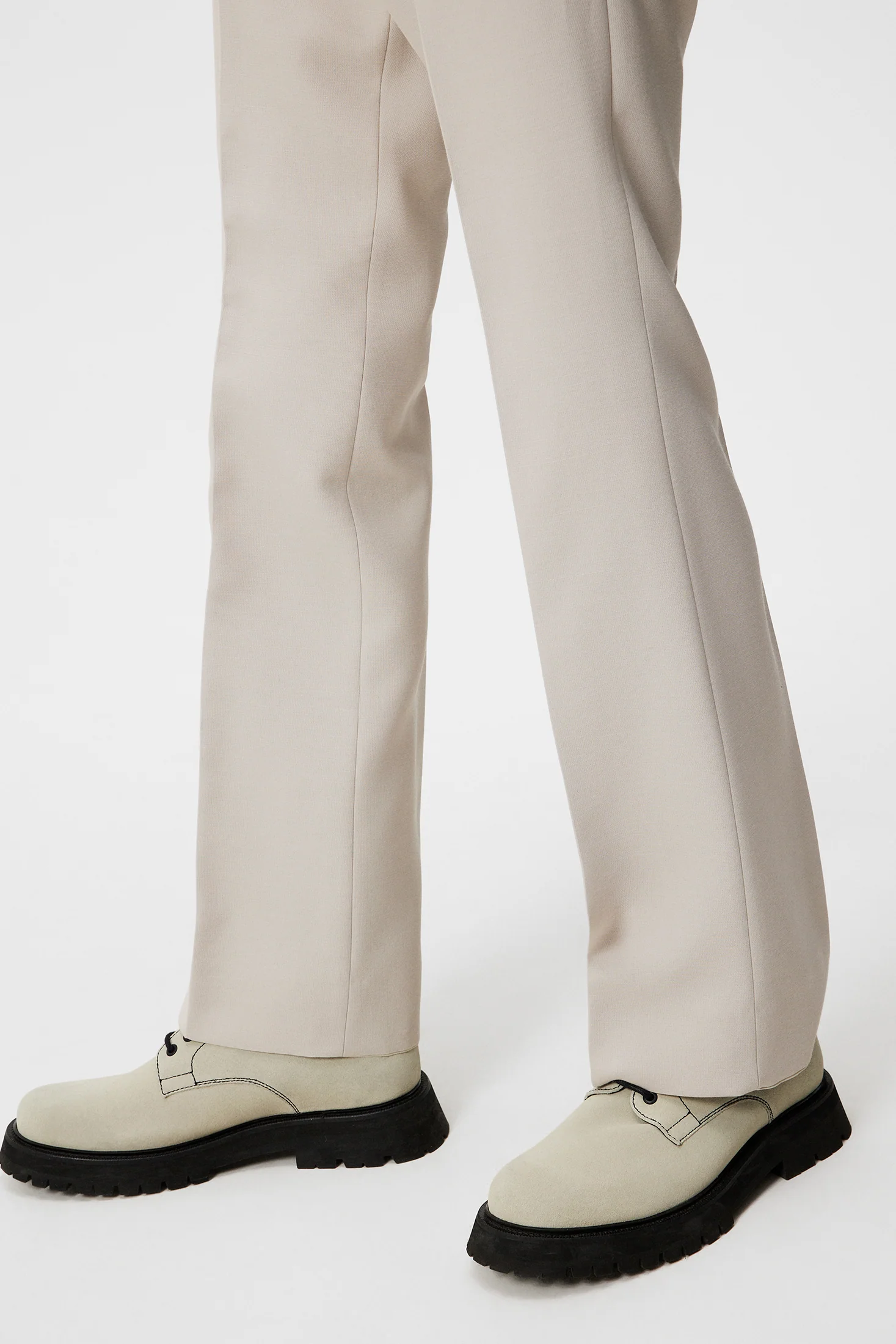 Gomor Double Weave Pants / Moonbeam - Image 5