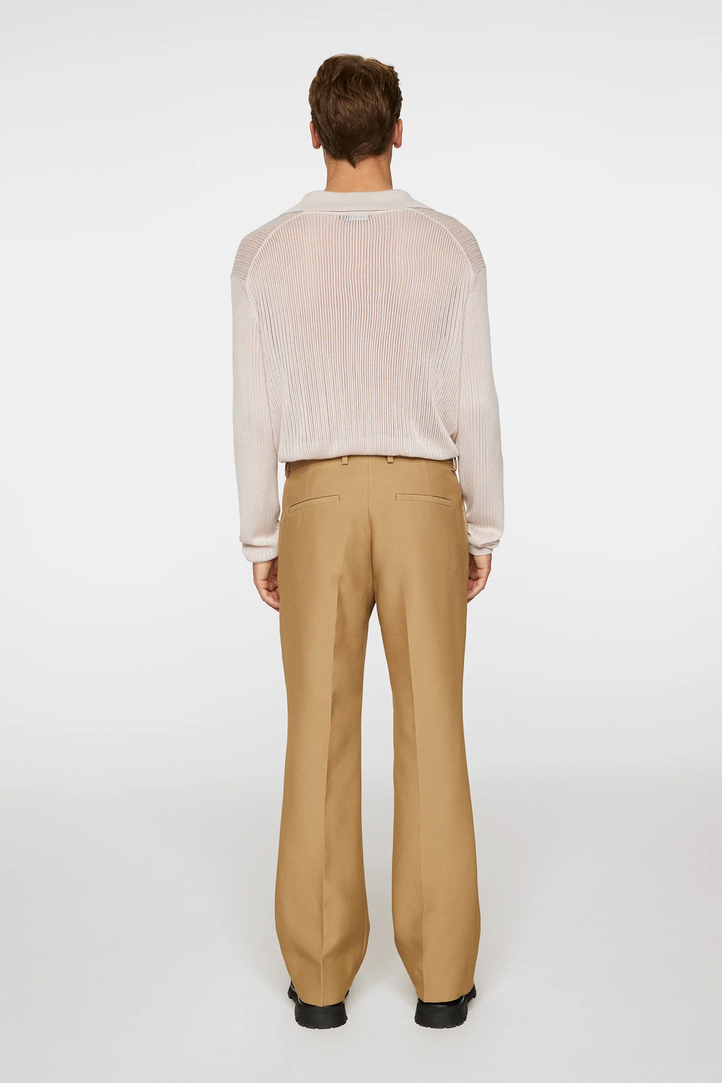 Gomor Pintuck Pants / Tiger Brown - Image 3