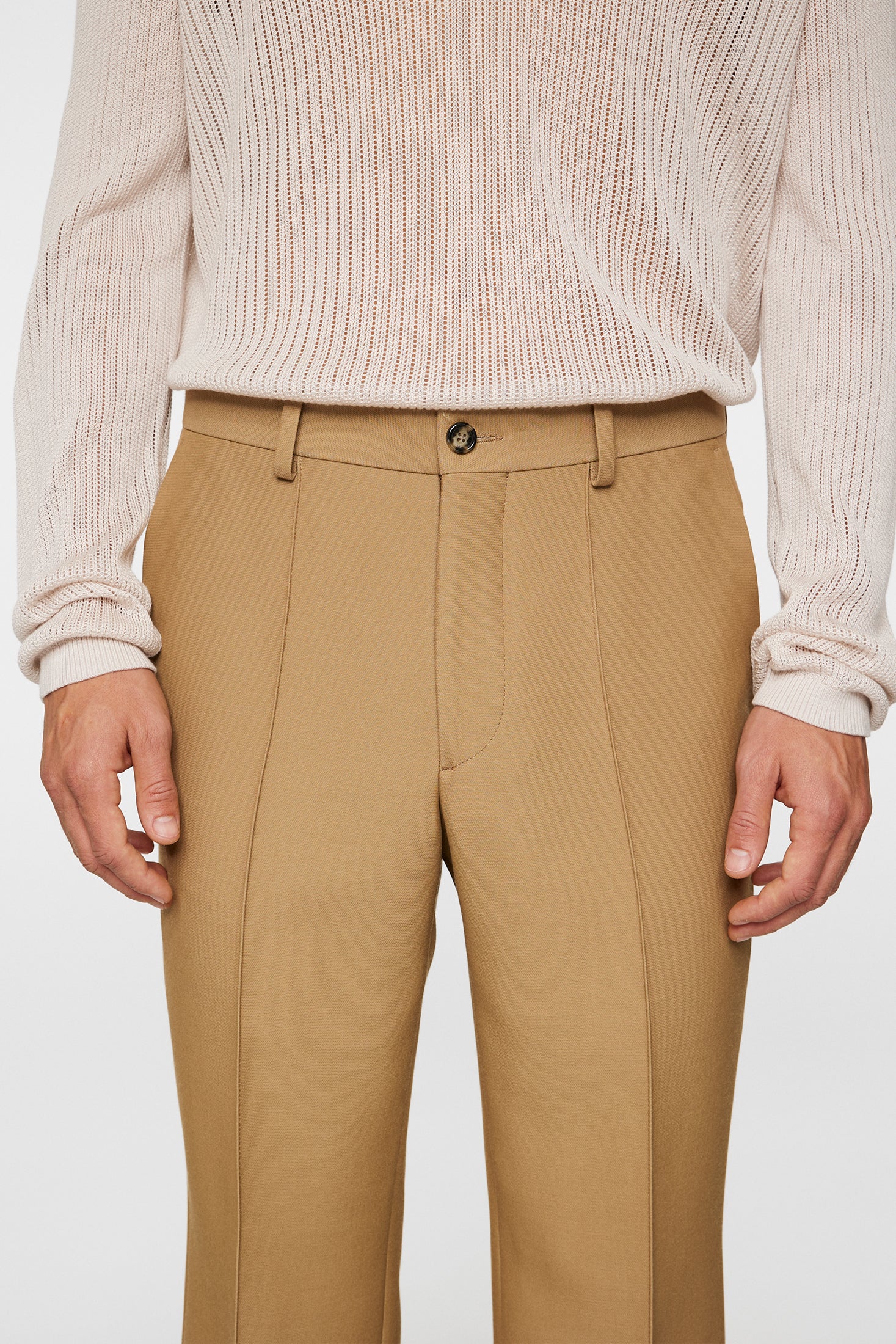 Gomor Pintuck Pants / Tiger Brown - Image 5