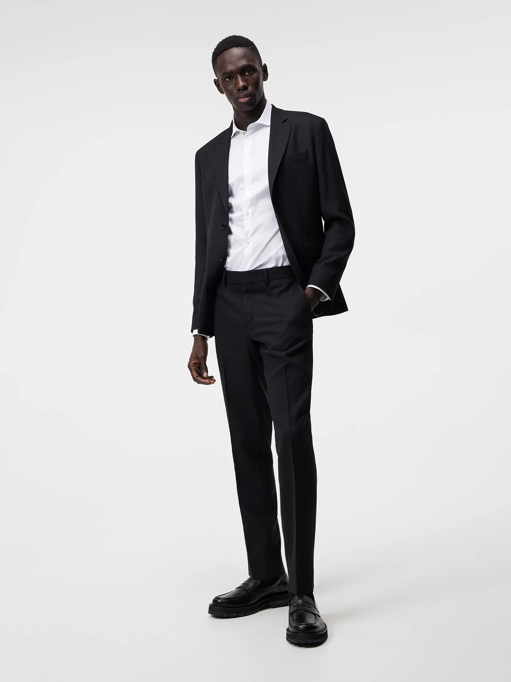Grant Active Hopsack Pants / Black - Image 4