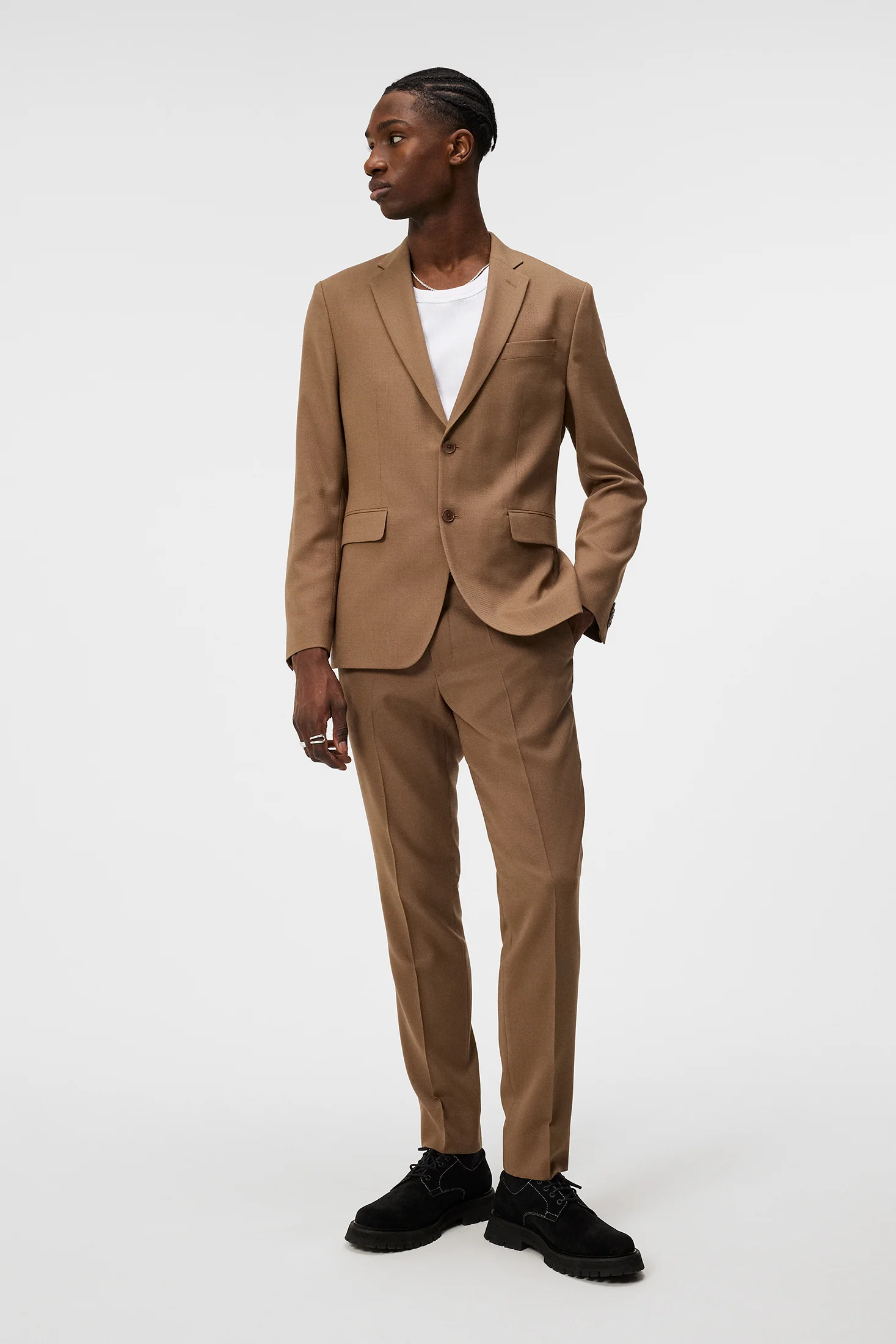 Grant Active Hopsack Pants / Walnut - Image 4