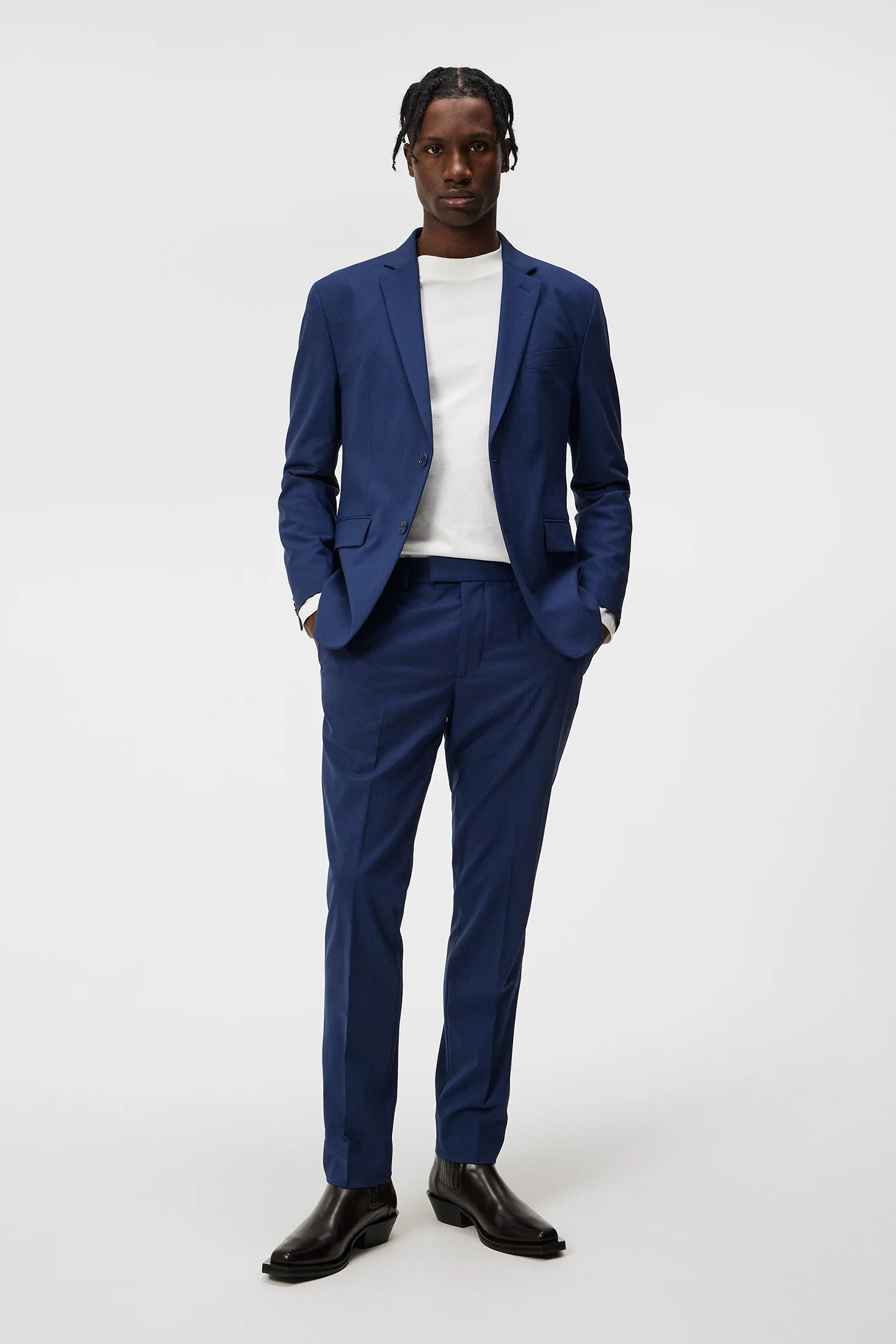 Grant Bi Stretch Pants / Blue Indigo - Image 4