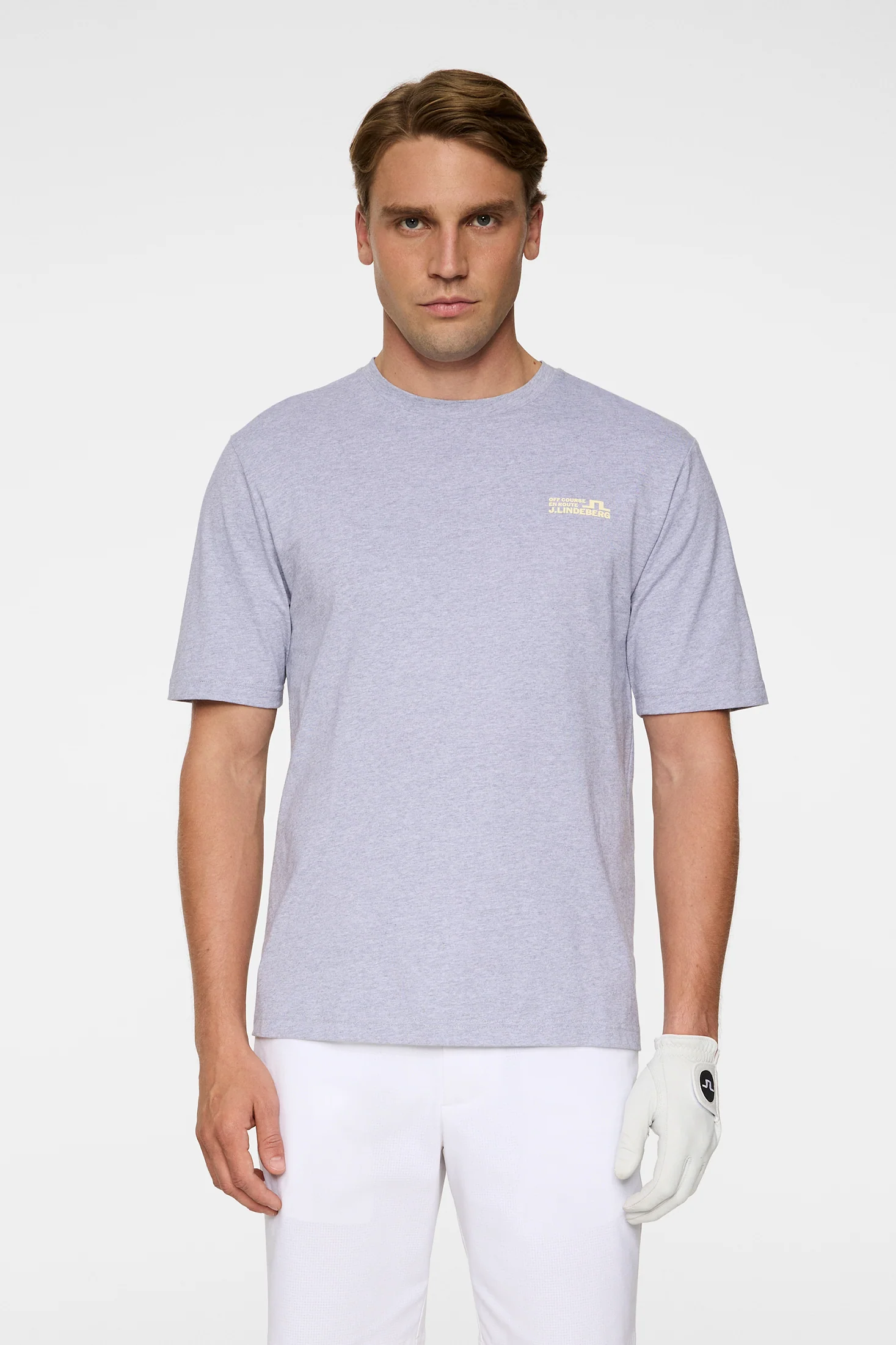 Graphic T-Shirt / Medium Grey Melange - Image 3