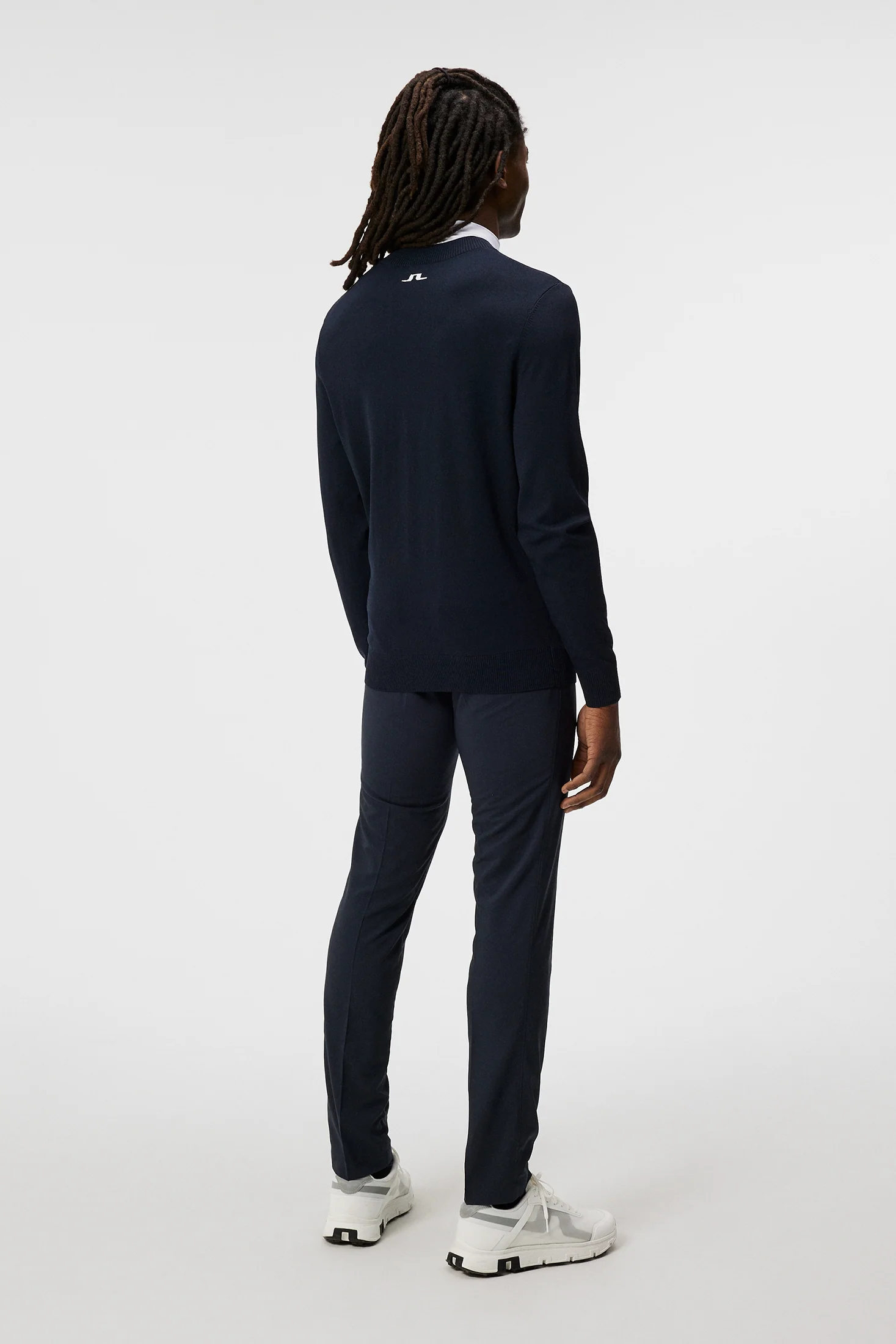 Gus Knitted Sweater / JL Navy - Image 3