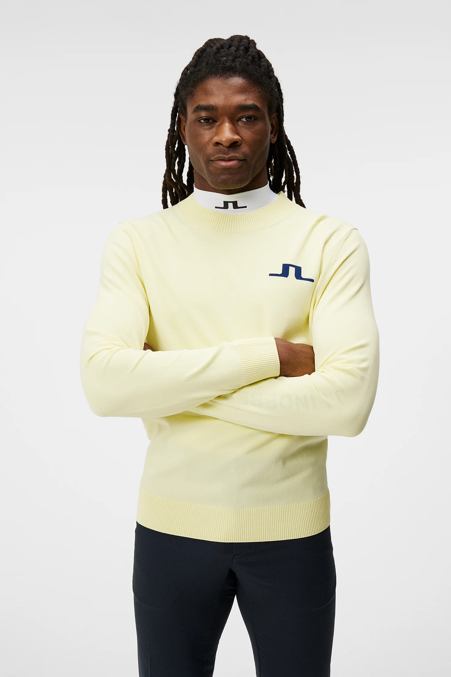 Gus Knitted Sweater / Wax Yellow - Image 2