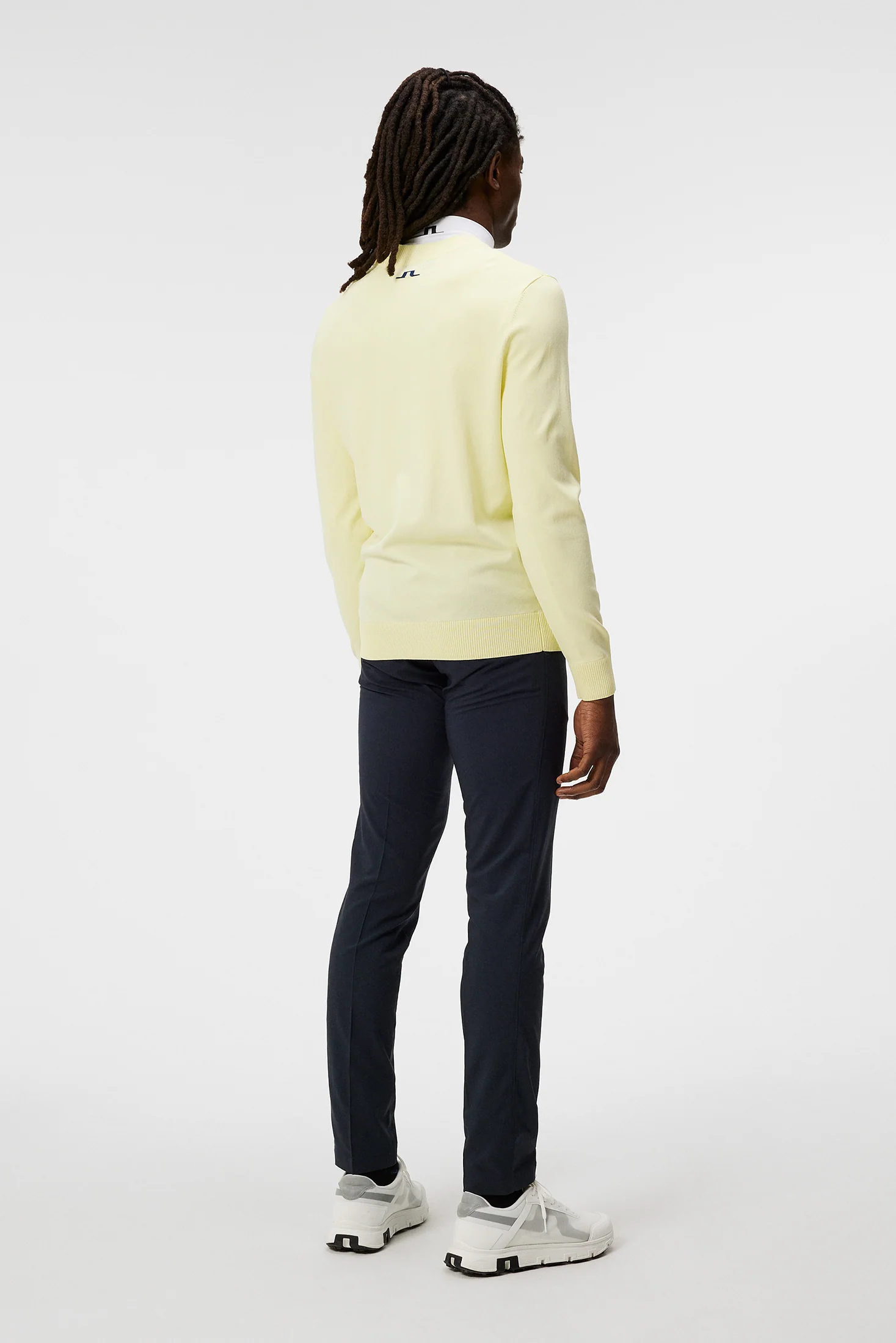 Gus Knitted Sweater / Wax Yellow - Image 3