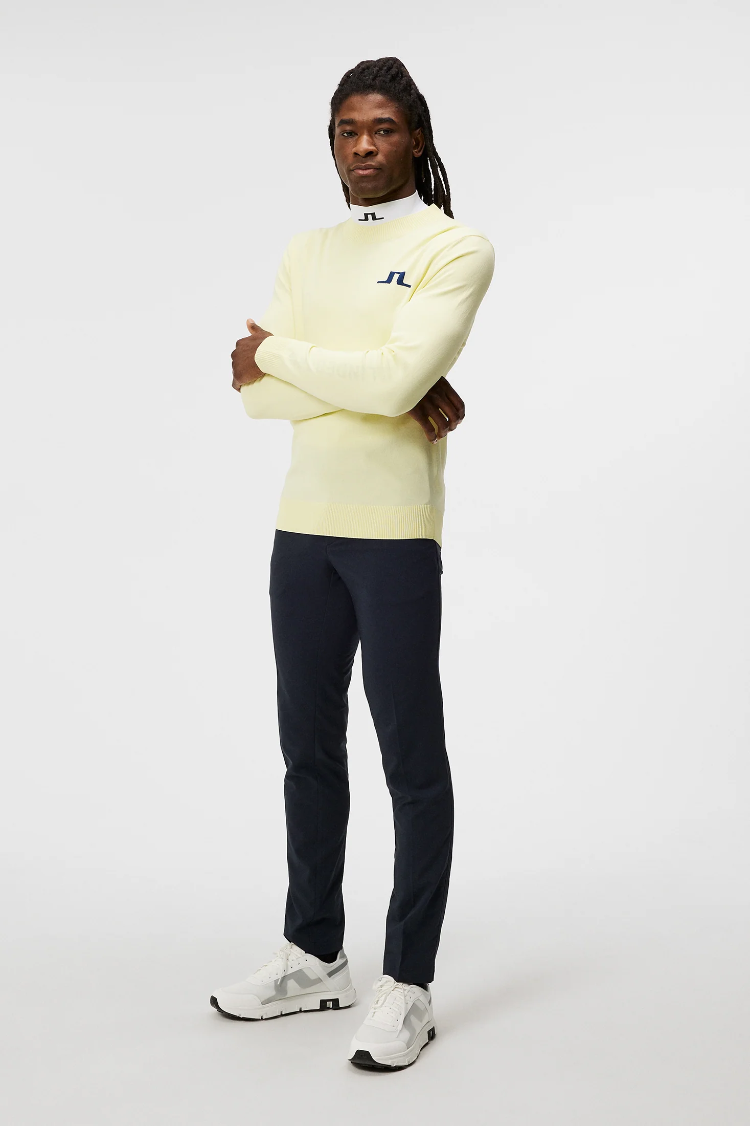 Gus Knitted Sweater / Wax Yellow - Image 4