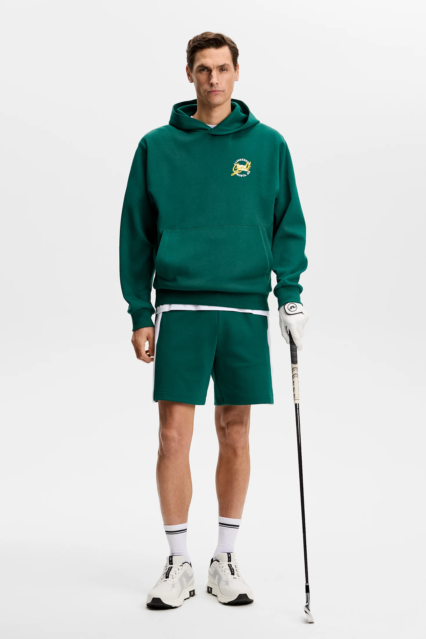 Gusta Tour Sweat Shorts / Forest Biome - Image 4