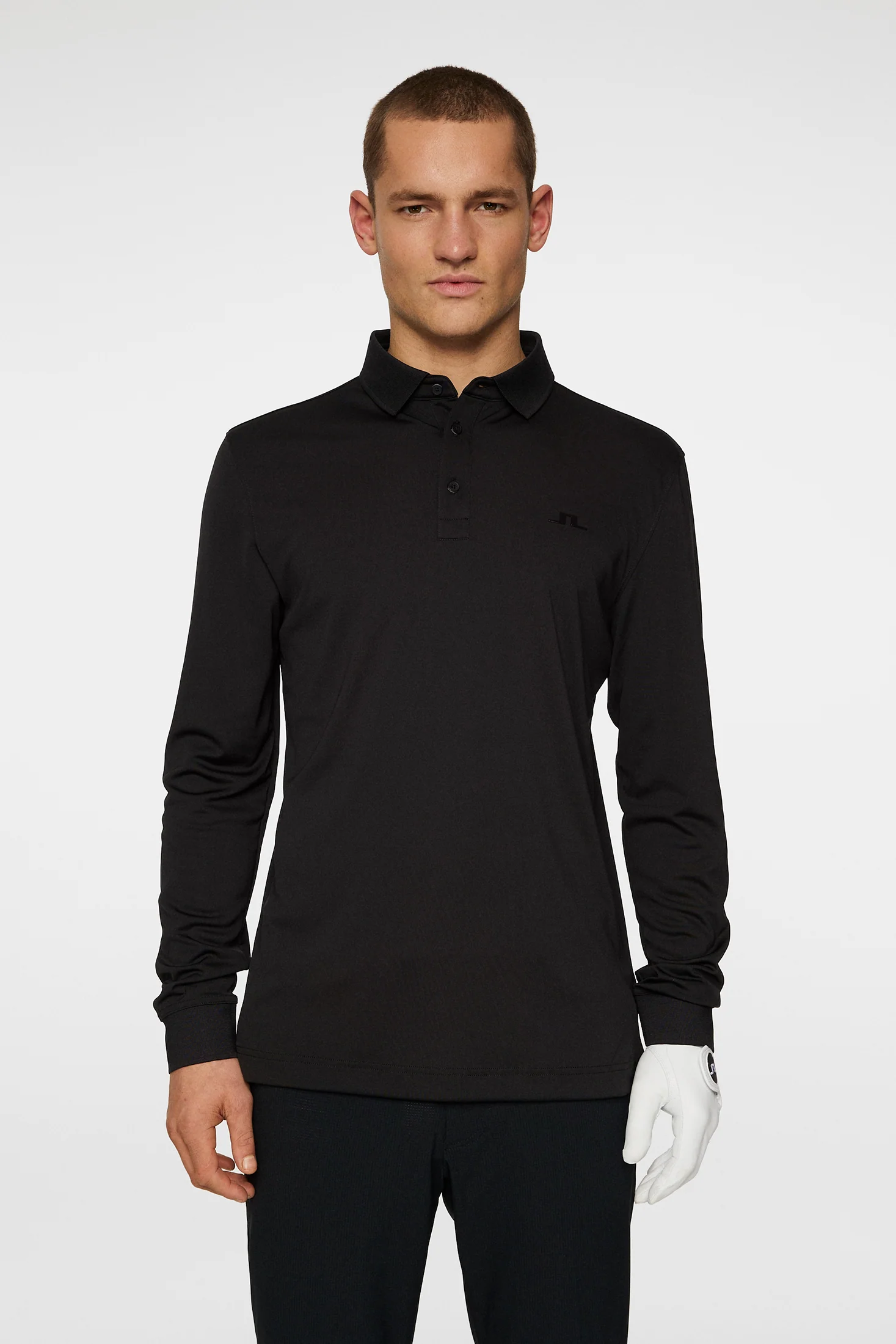Gustaf LS Polo / Black - Image 2