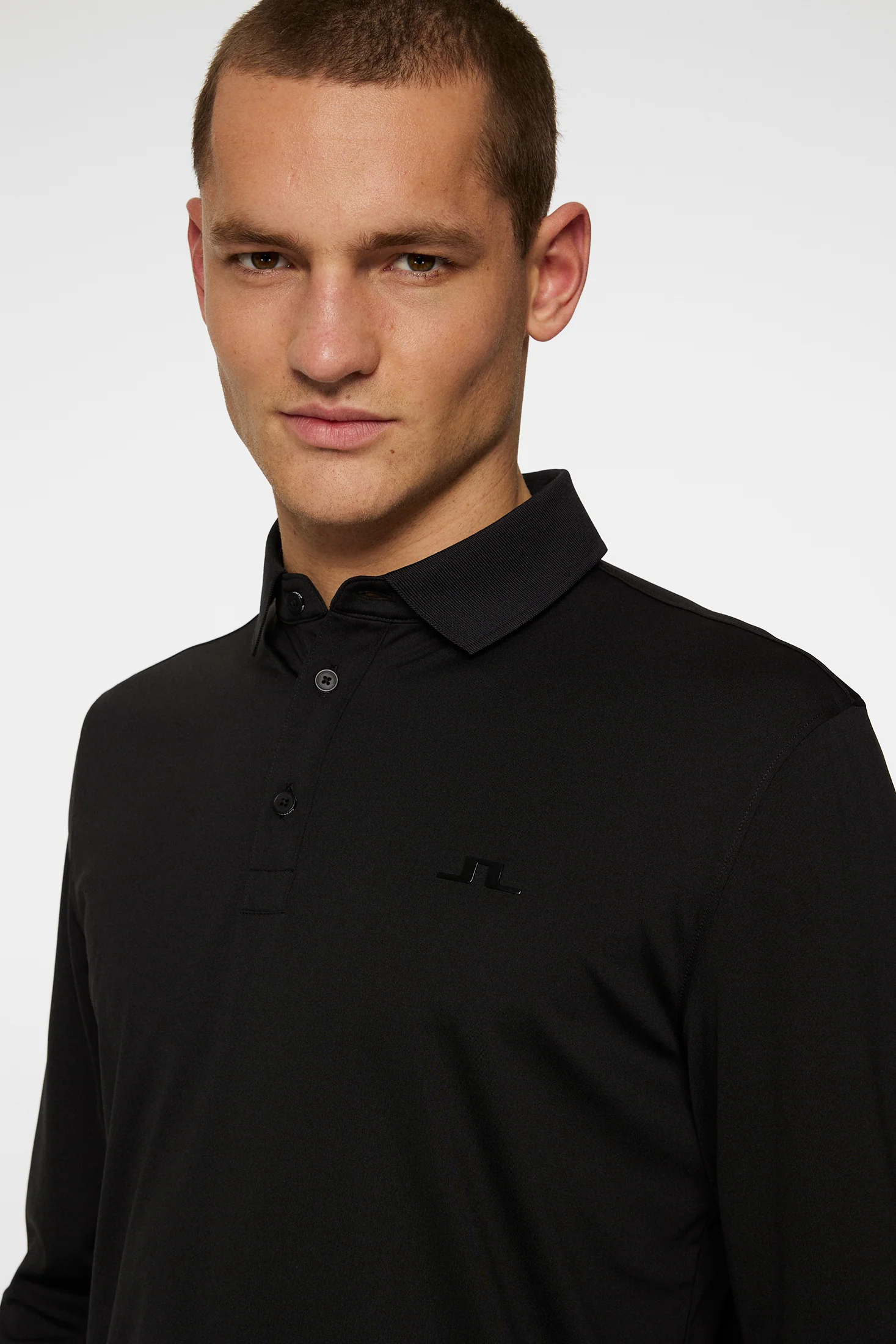 Gustaf LS Polo / Black - Image 5