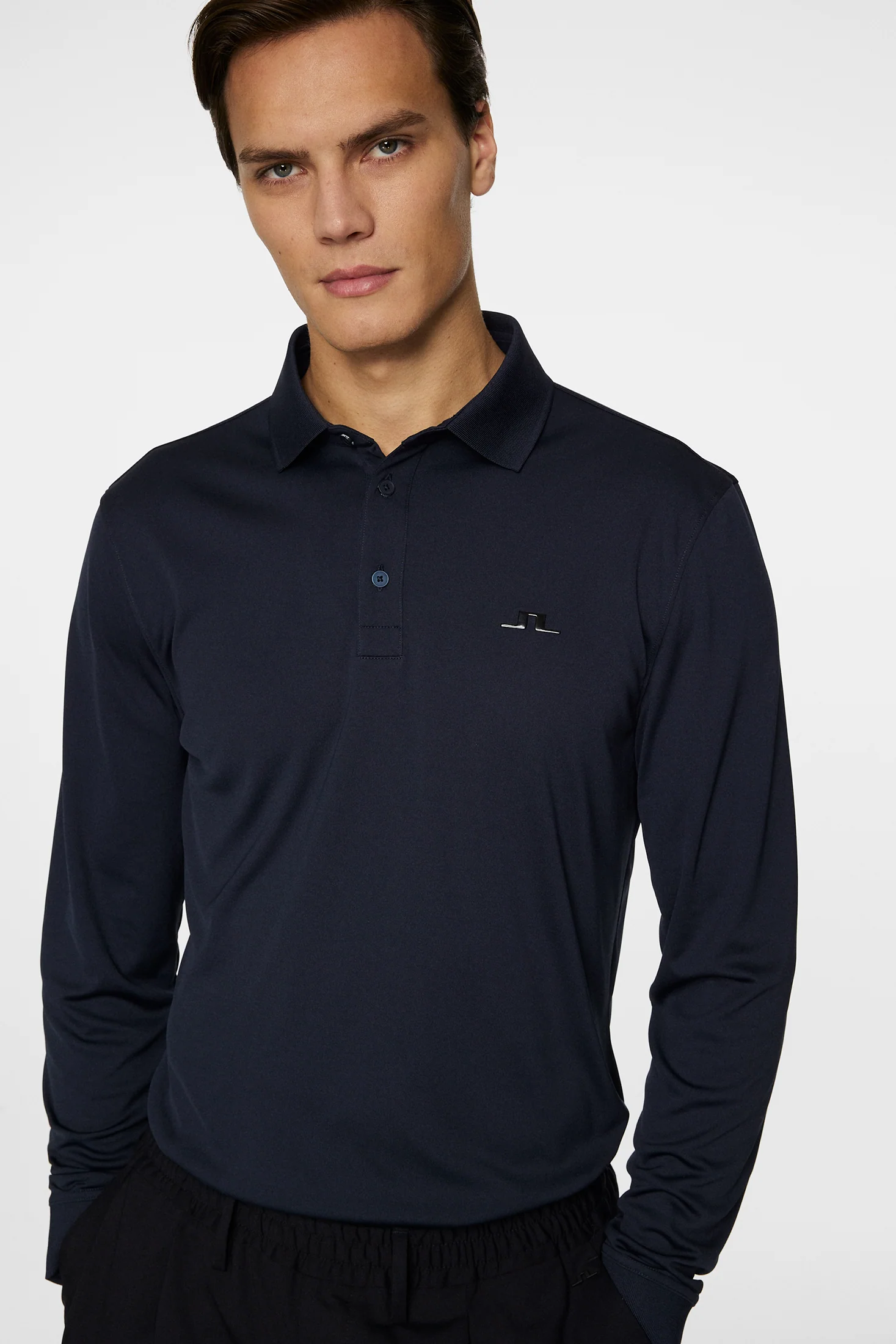 Gustaf LS Polo / JL Navy - Image 5
