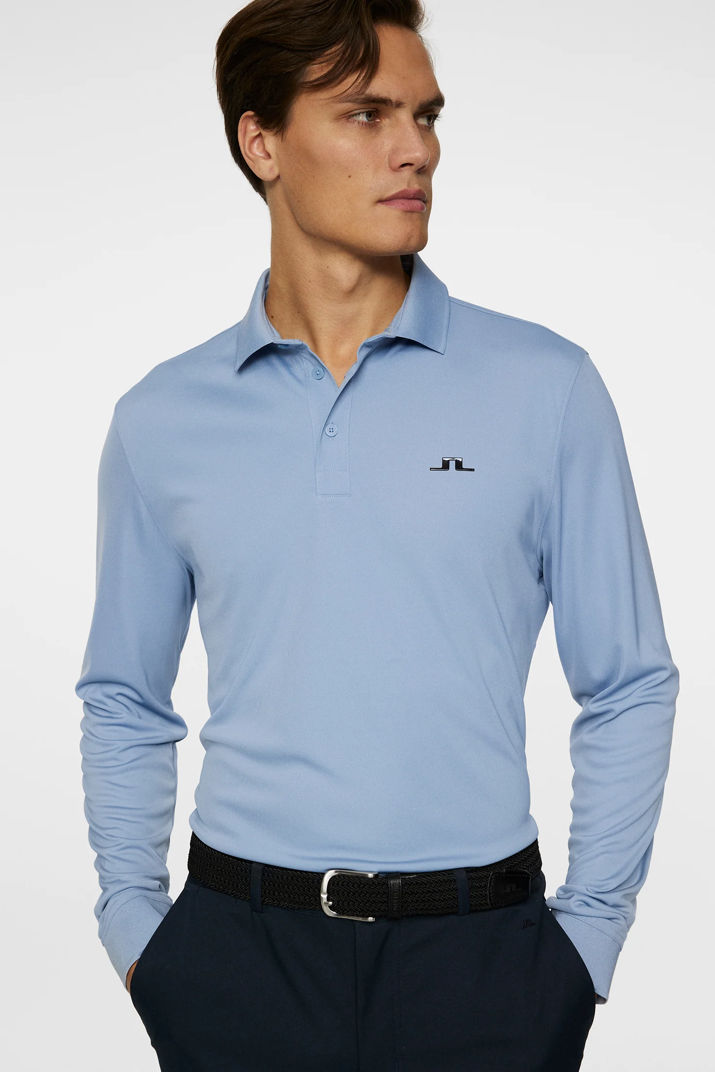 Gustaf LS Polo / Rain Washed - Image 5