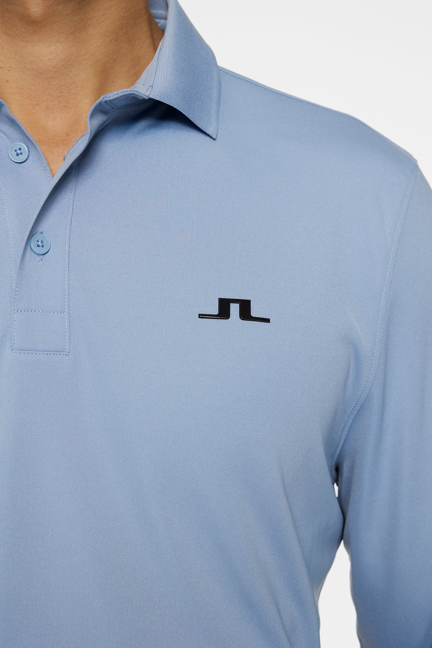 Gustaf LS Polo / Rain Washed - Image 6